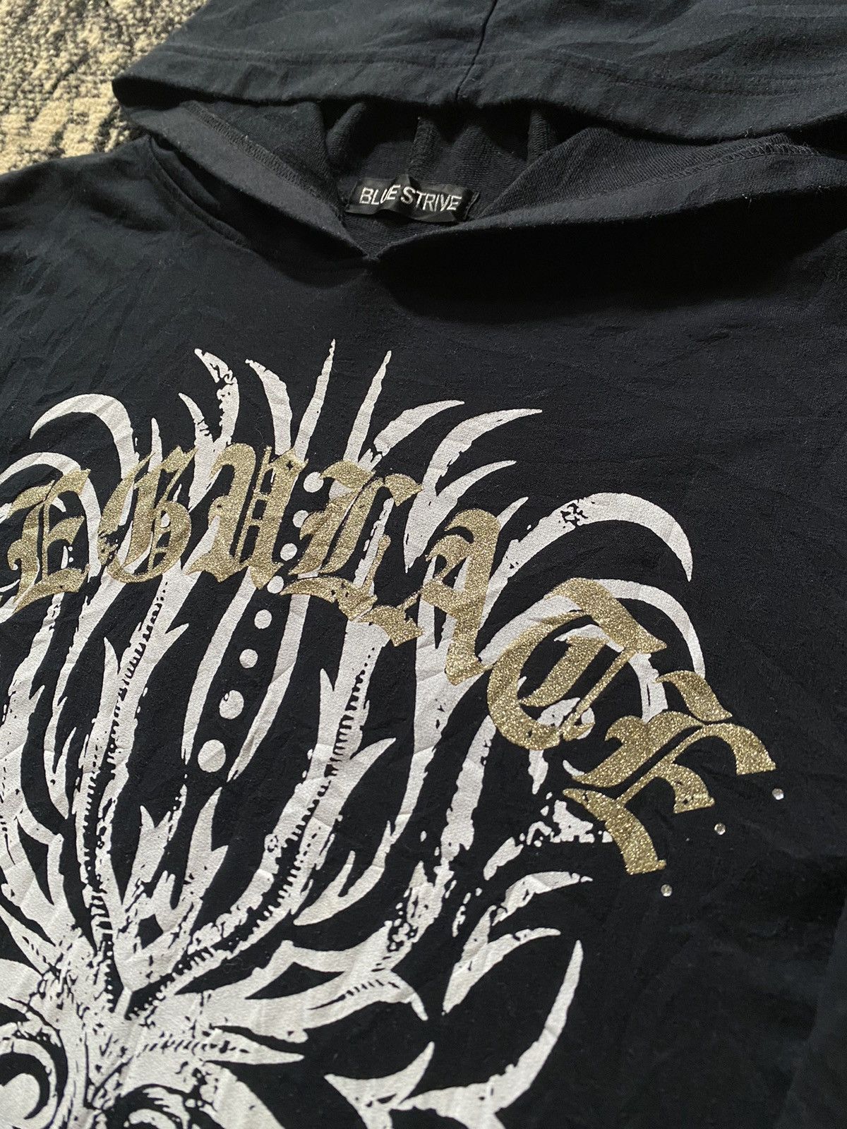Hysteric Glamour × If Six Was Nine × Japanese Brand Vintage Japanes Blue Strive Punk Gothic Style Size US L / EU 52-54 / 3 - 3 Thumbnail