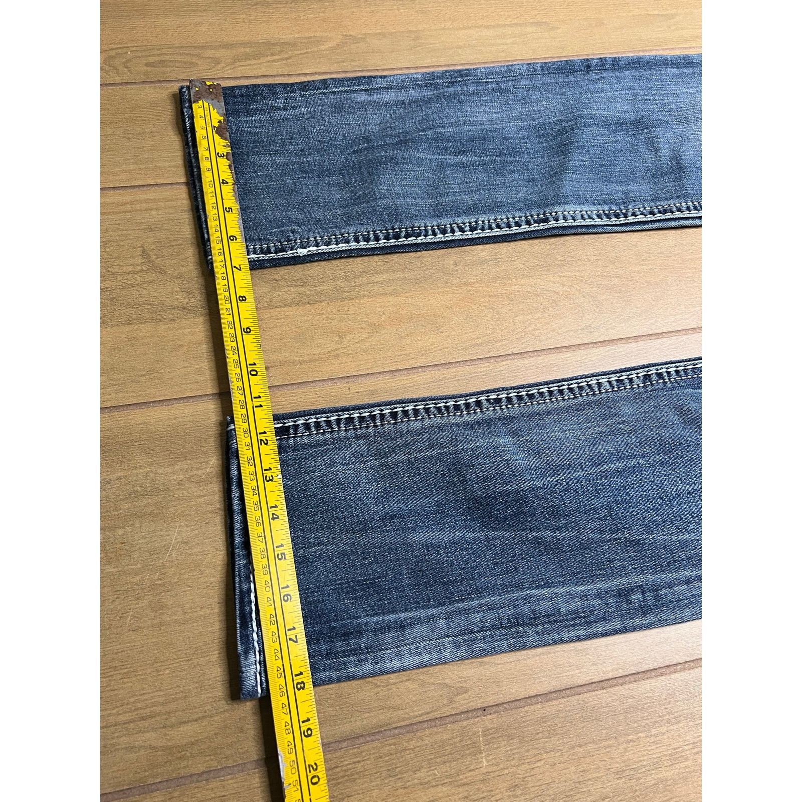 Rock Revival Rock Revival Embellished Low Rise Sargon Straight Denim 29 Size 29" - 14 Thumbnail