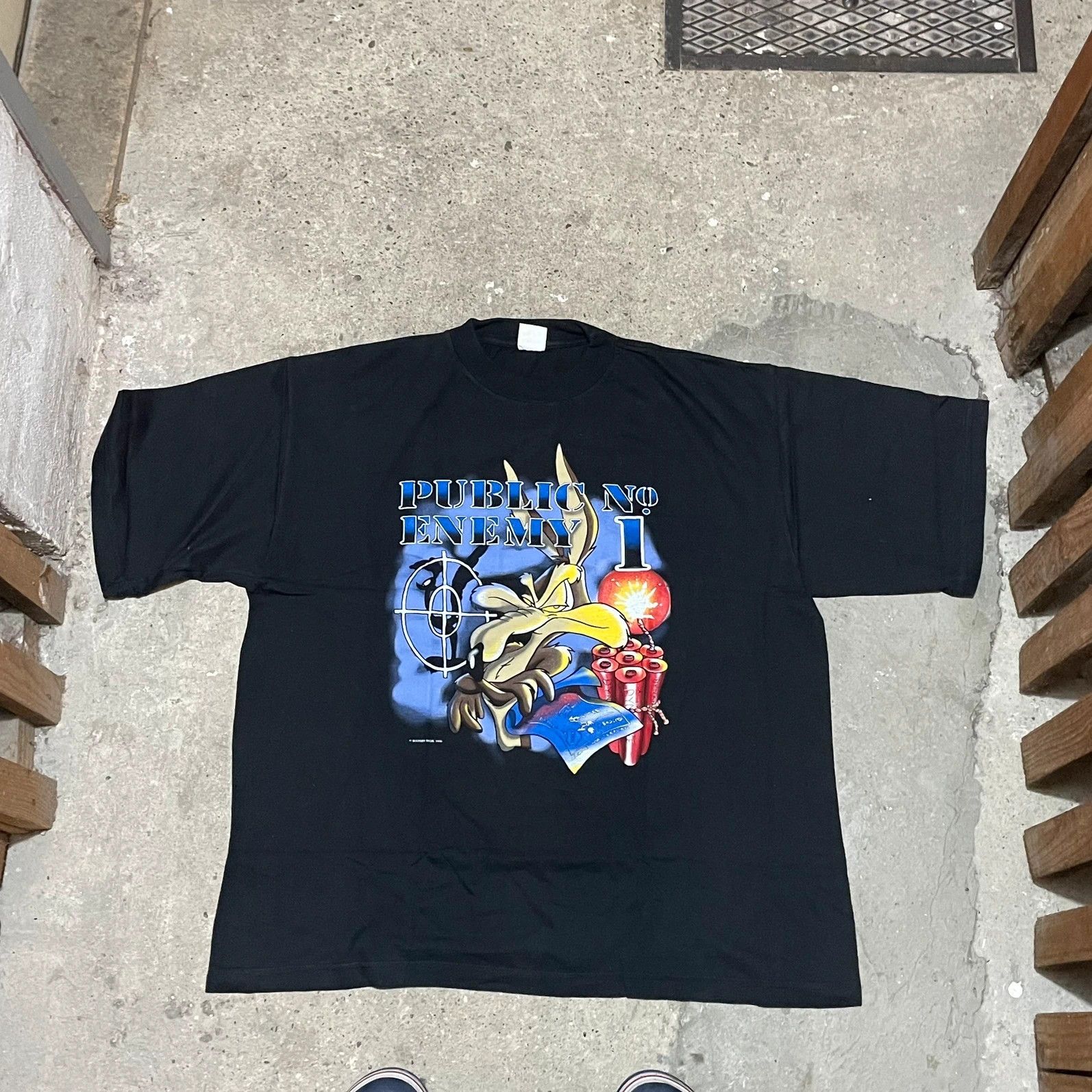 Band Tees Vintage 1996 Public Enemy Warner Bros. T-shirt Size US XL / EU 56 / 4 - 1 Thumbnail