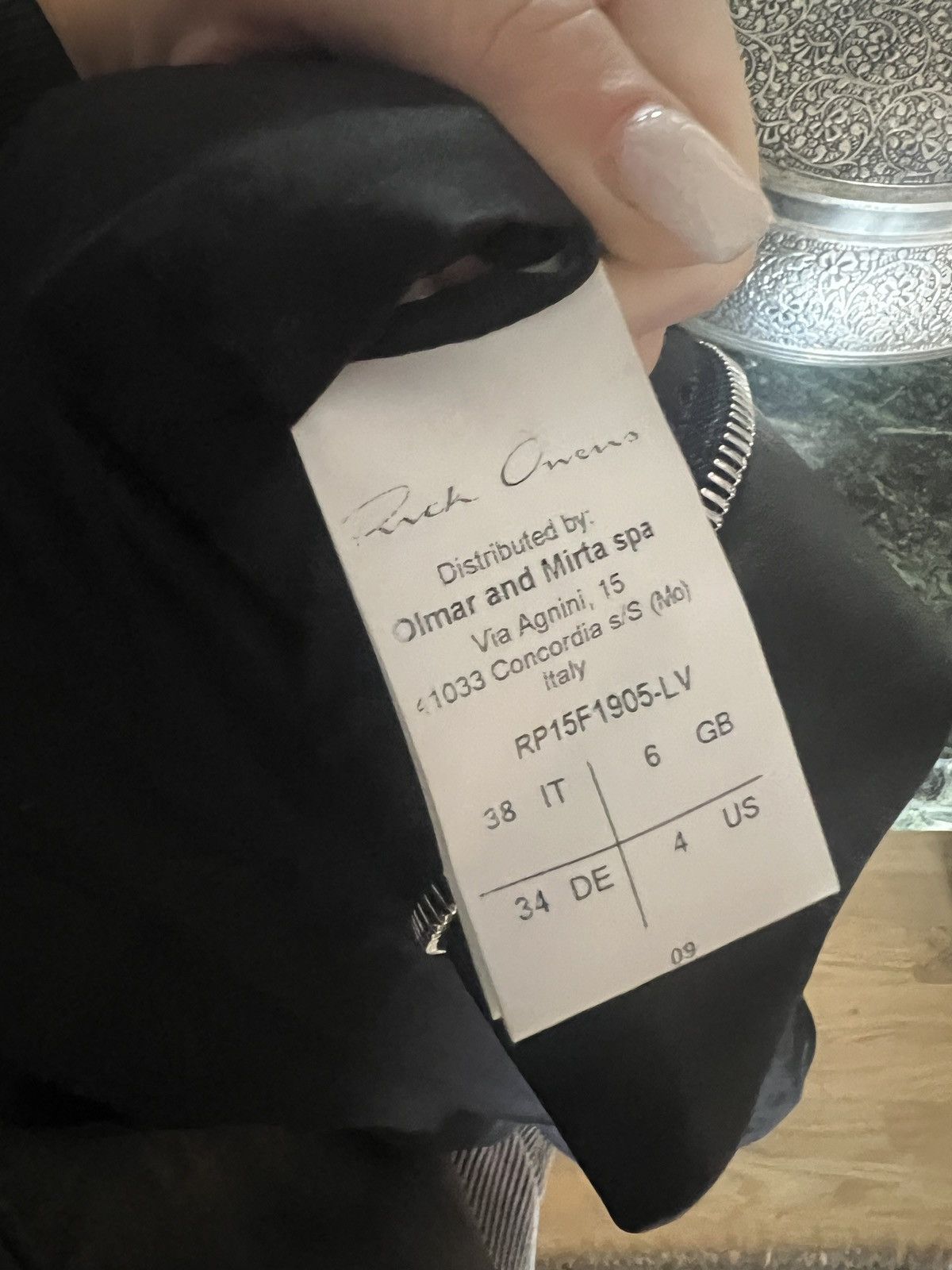Rick Owens Rick Owens Leather Coat Size XXS / US 00 / IT 34 - 4 Thumbnail
