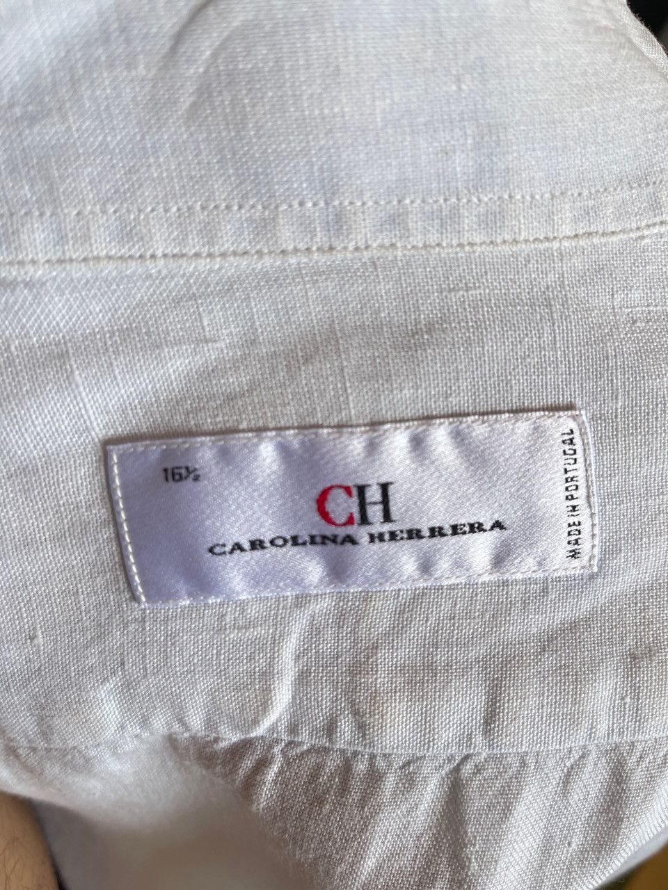 Carolina Herrera 🔥 Vintage Carolina Herrera shirt size xl / xxl linen lino Size US XXL / EU 58 / 5 - 5 Thumbnail