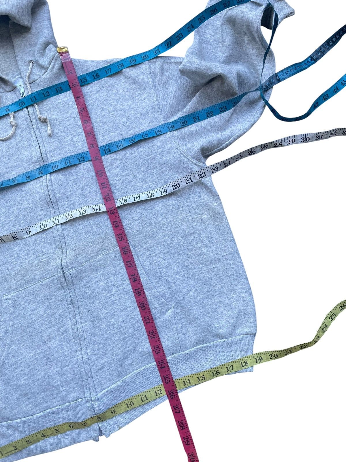 Hanes Vintage 80’s Hanes Zipper Hoodie Size US L / EU 52-54 / 3 - 8 Thumbnail