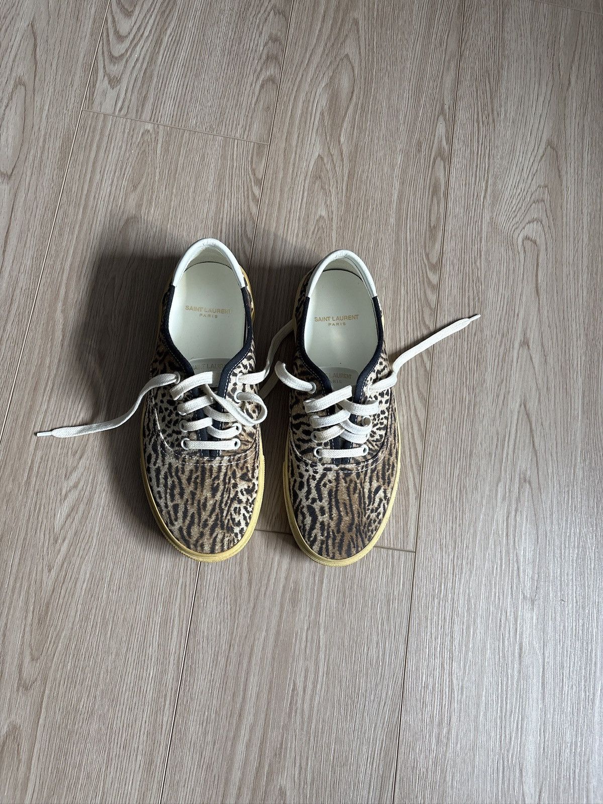 Saint Laurent Paris Saint Laurent Paris Leopard print sneakers Size US 7 / EU 40 - 3 Thumbnail