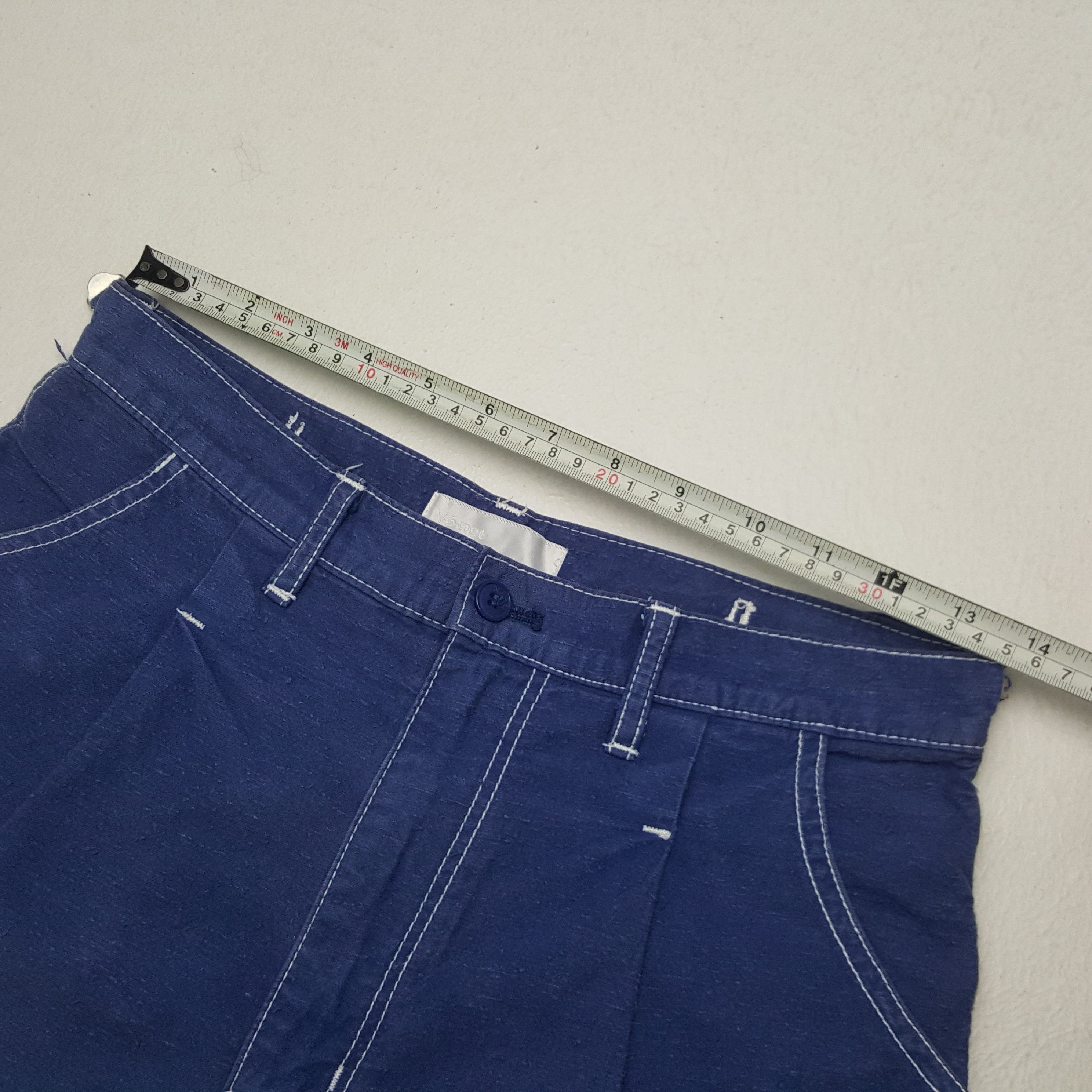 Issey Miyake × Ne-Net × Vintage Vintage Ne-Net by Issey Miyake Cargo Shorts Pants Size US 27 - 3 Thumbnail