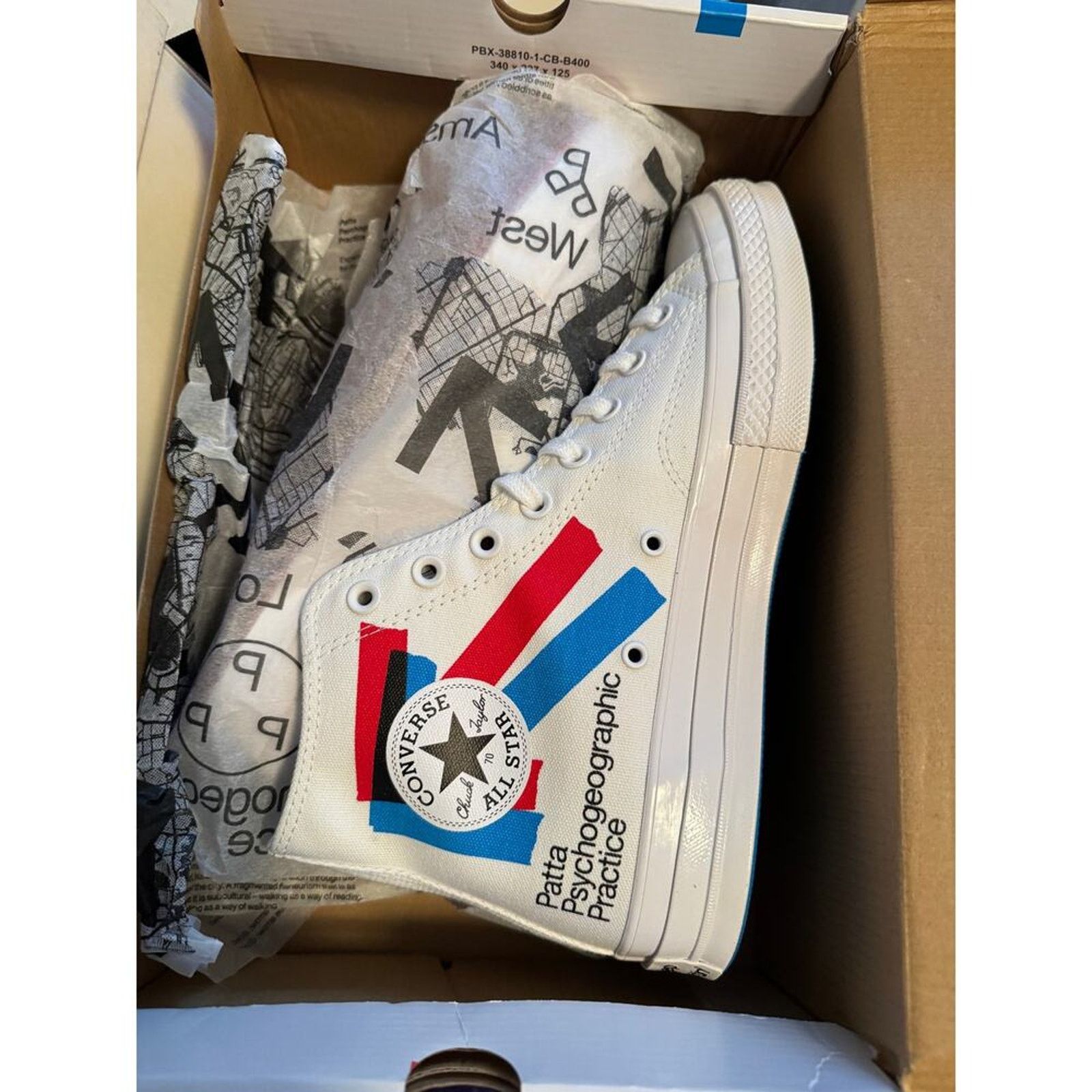 Converse Converse x Patta x Experimental Jetset Chuck 70 High Top Size US 9 / EU 42 - 19 Thumbnail
