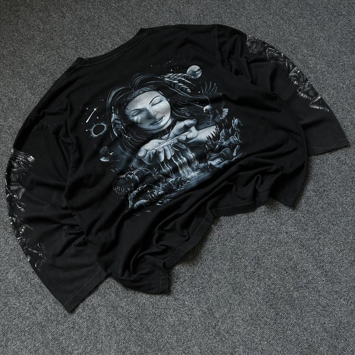 Harley Davidson VTG Rock Eagle Moto Long-sleeve T-shirts Racing Wid Single Size US XXL / EU 58 / 5 - 3 Thumbnail