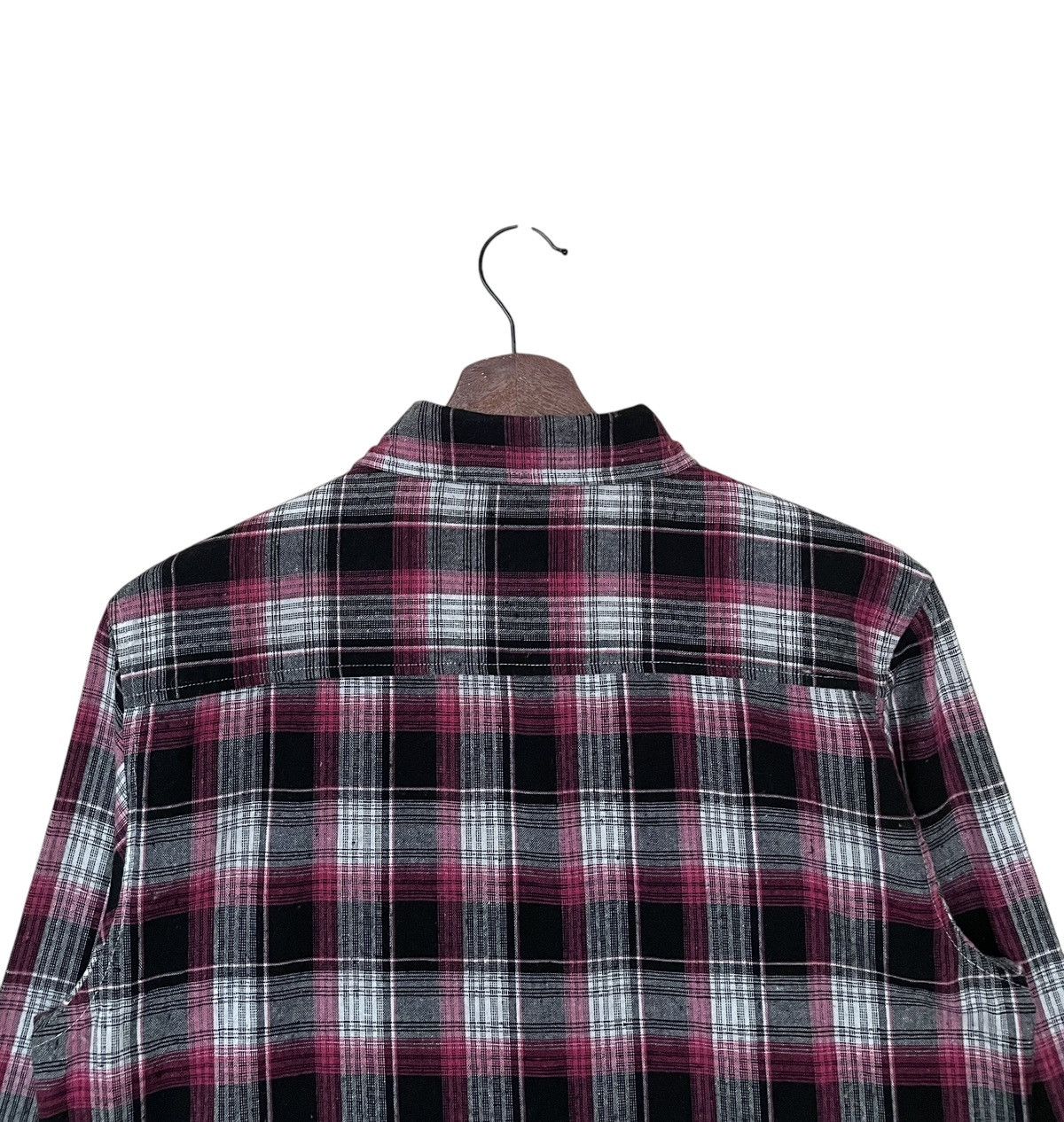 In The Attic × Japanese Brand × Vintage Vintage Japanese Brand In The Attic Checkered Shirt 2000s Size US M / EU 48-50 / 2 - 4 Thumbnail