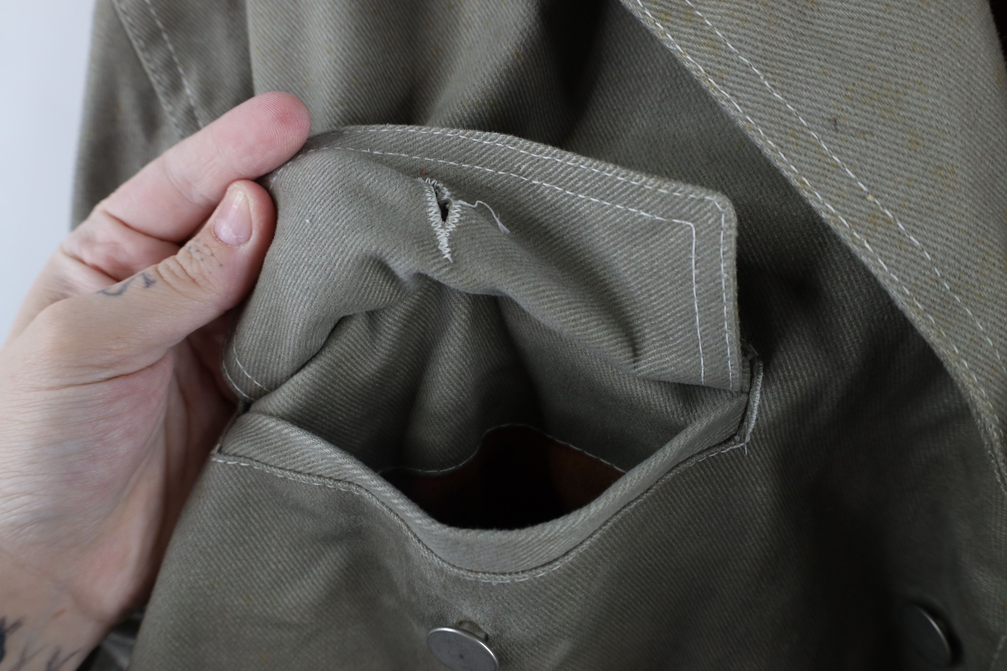 Marlboro × Vintage Vintage 90s Marlboro Leather Collar Lined Trucker Jacket Size US XL / EU 56 / 4 - 11 Thumbnail