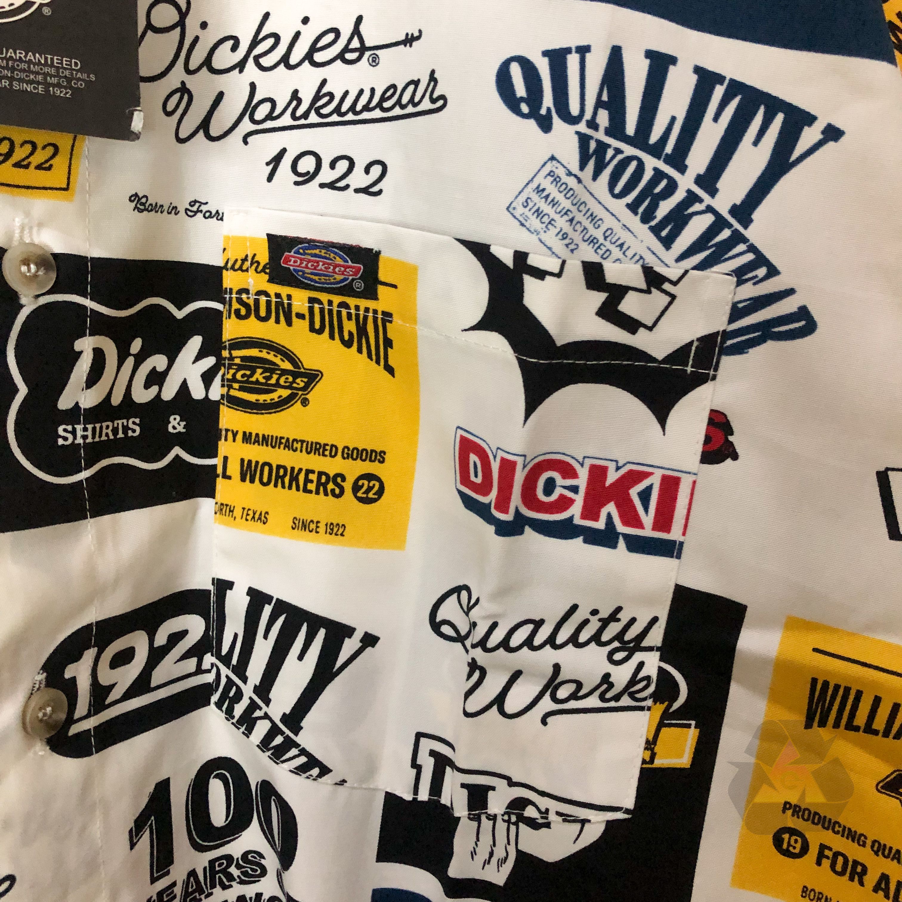 Dickies RARE Dickies Montana Short Sleeve Reg Fit Shirt Dead Stock Size US XL / EU 56 / 4 - 7 Thumbnail