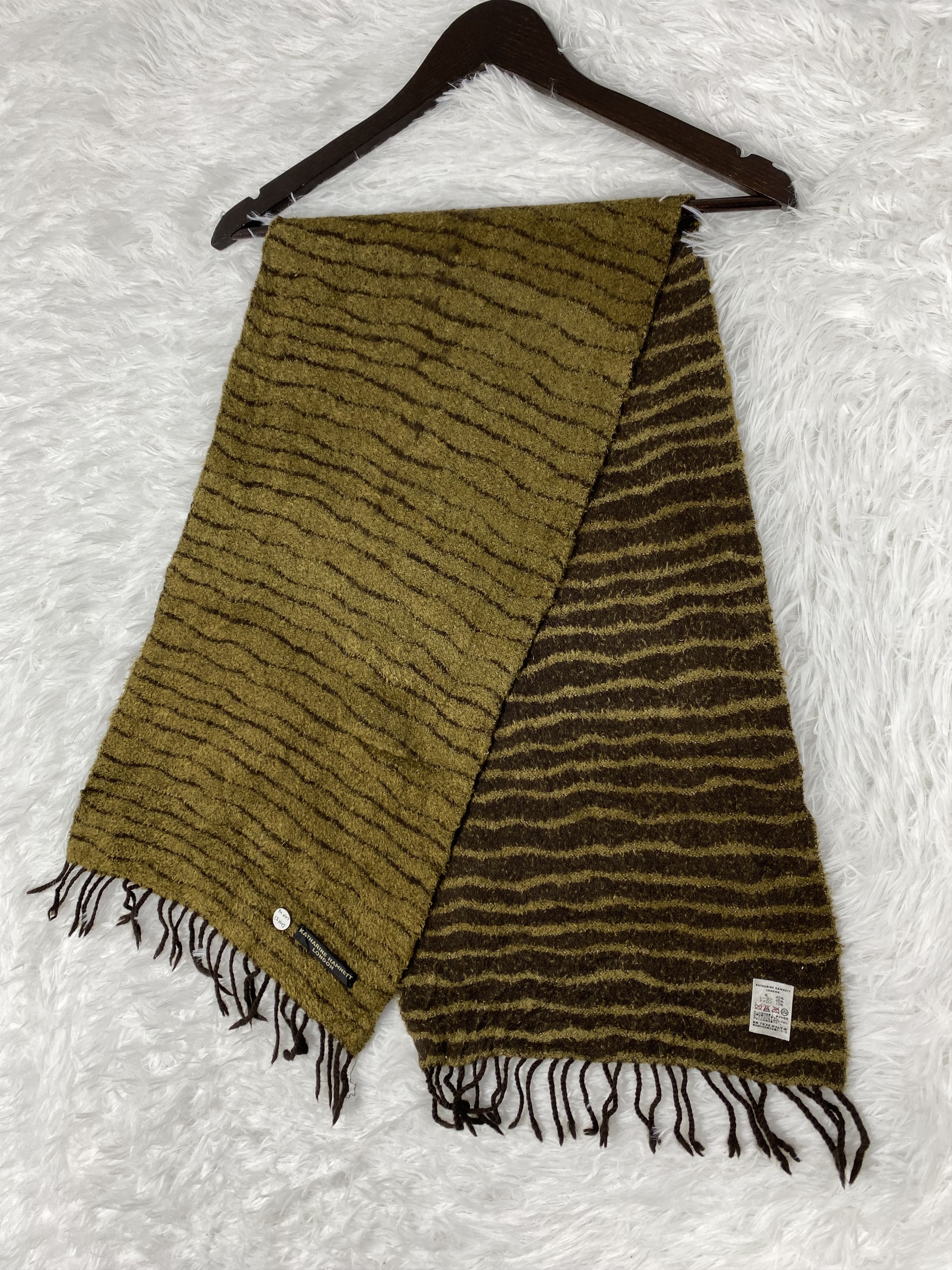 Katharine Hamnett London Vintage Katharine Hamnett Scarf / Muffler Neckwear PM0107 Size ONE SIZE - 4 Thumbnail