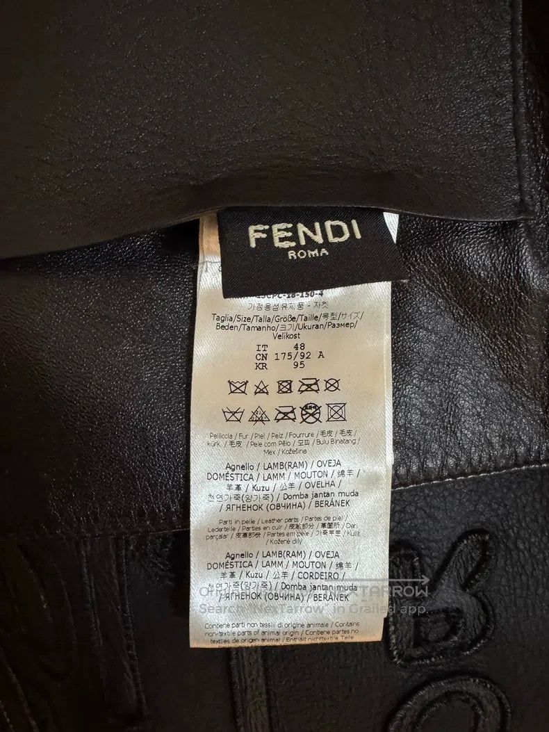 Fendi Sheepskin Coat