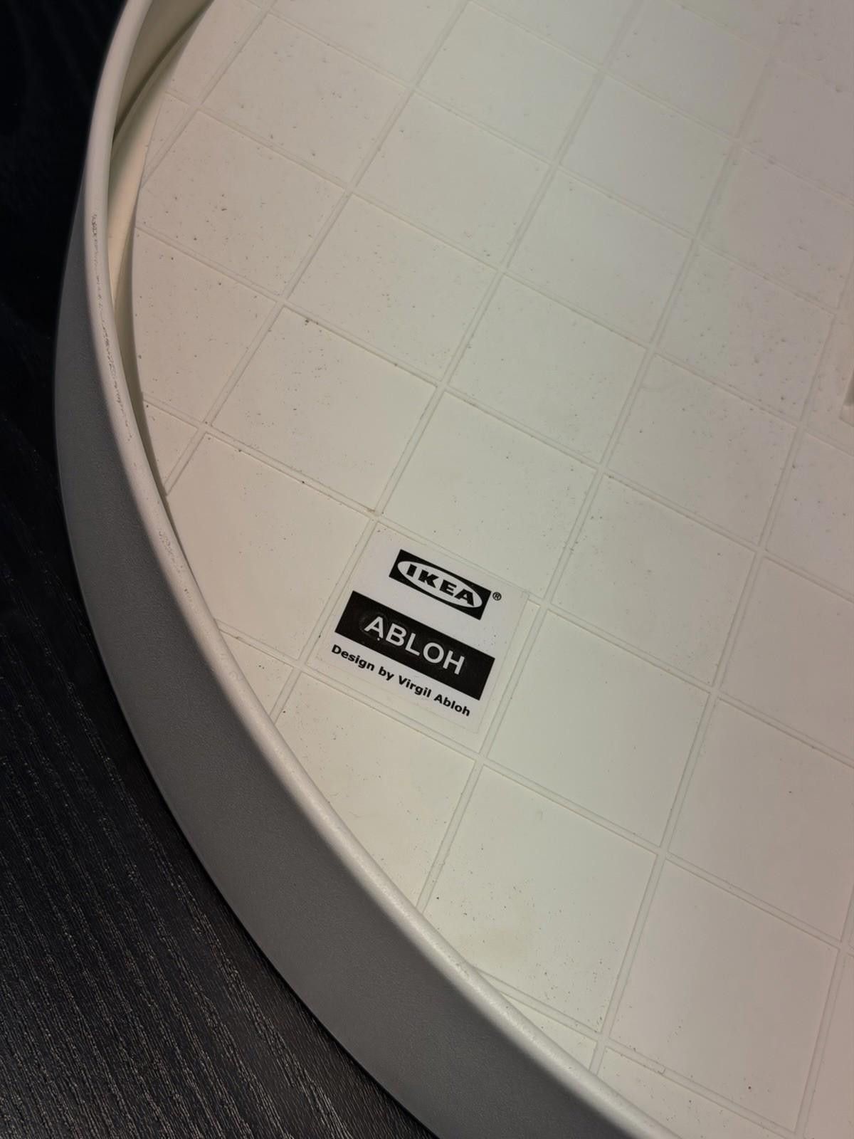 Ikea Virgil Abloh x IKEA MARKERAD Temporary Wall Clock Off-White Size ONE SIZE - 8 Thumbnail