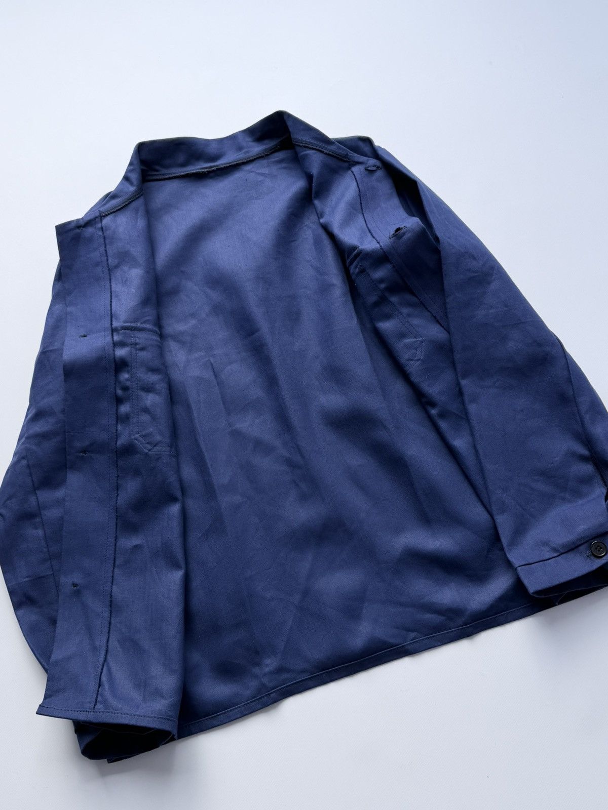 Vetra Vintage 80s French Workwear Sanfor Chore Work Jacket Size US L / EU 52-54 / 3 - 4 Thumbnail