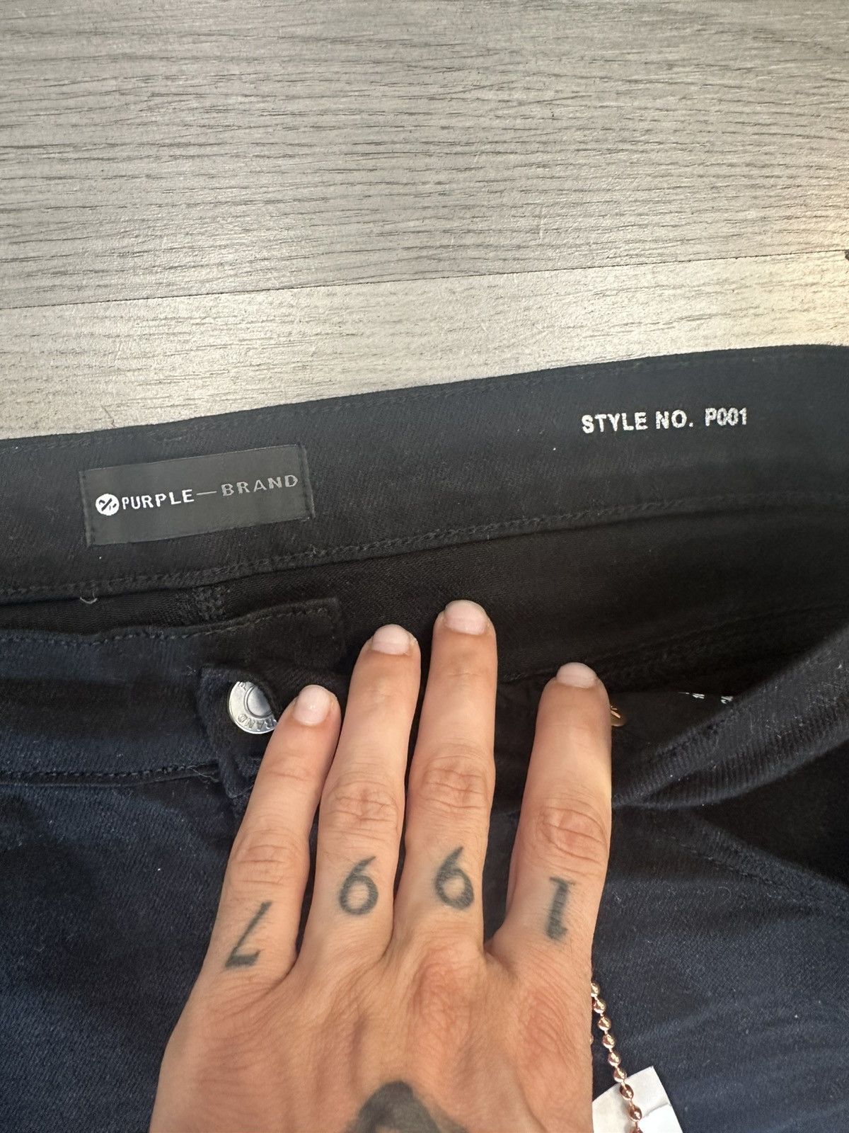 Purple Brand Purple Brand Denim Pant Black Size US 31 - 2 Thumbnail