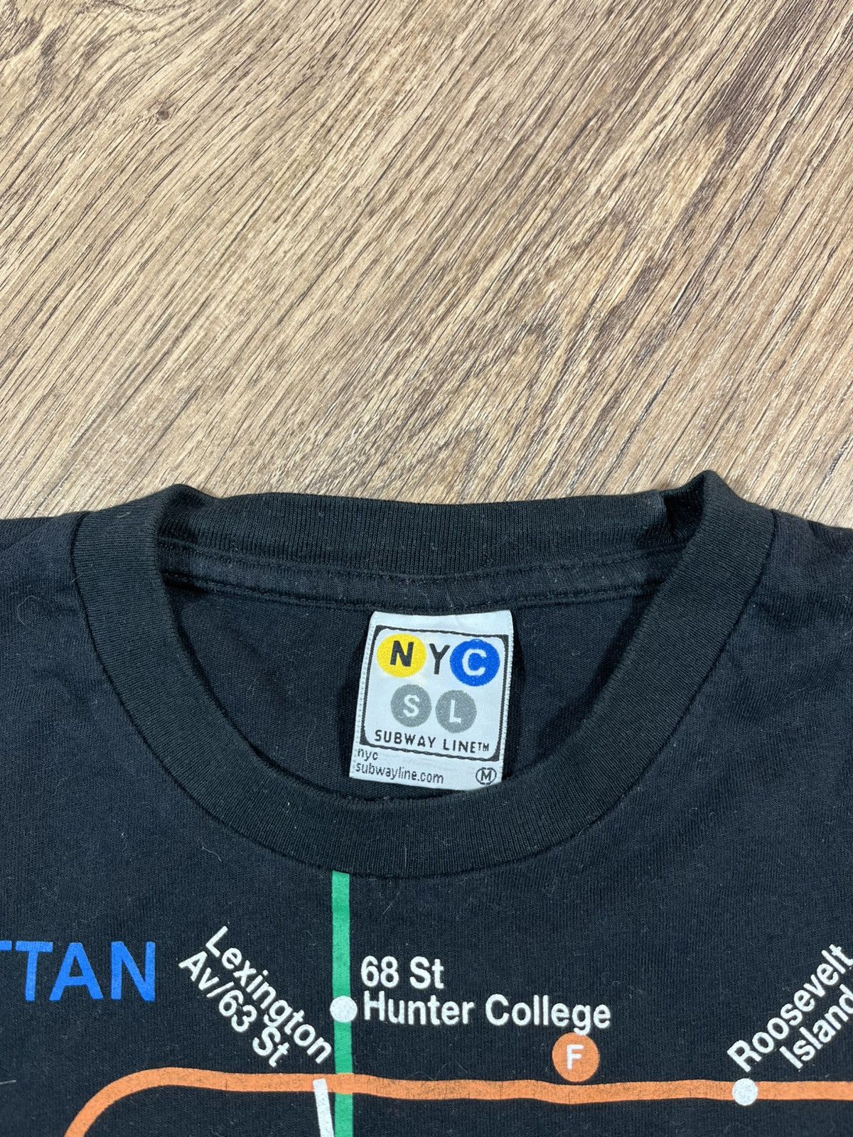 Vintage Vintage New York City Subway Line Tee Size US M / EU 48-50 / 2 - 5 Thumbnail
