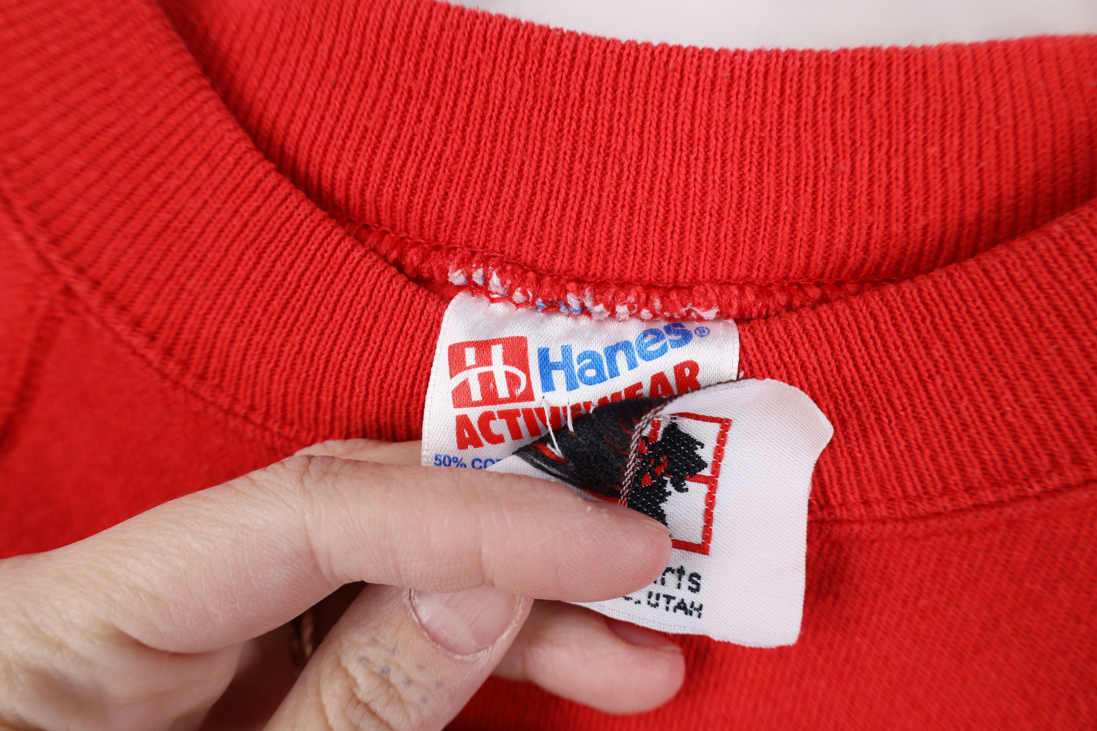 Vintage Vintage 90s Streetwear Cat Kitten Patch Heart Sweatshirt USA Size XL / US 12-14 / IT 48-50 - 11 Thumbnail