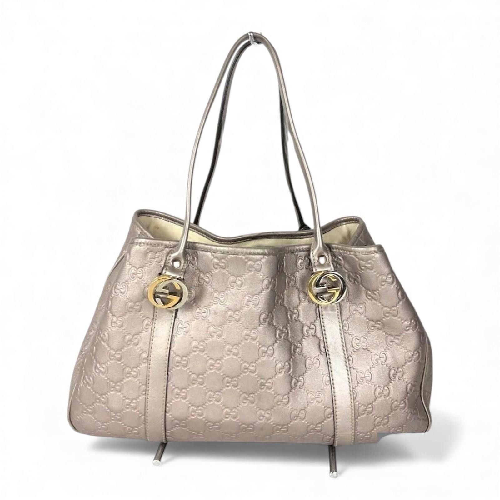 Gucci Gucci - Metallic Leather Tote Handbag Size ONE SIZE - 2 Thumbnail