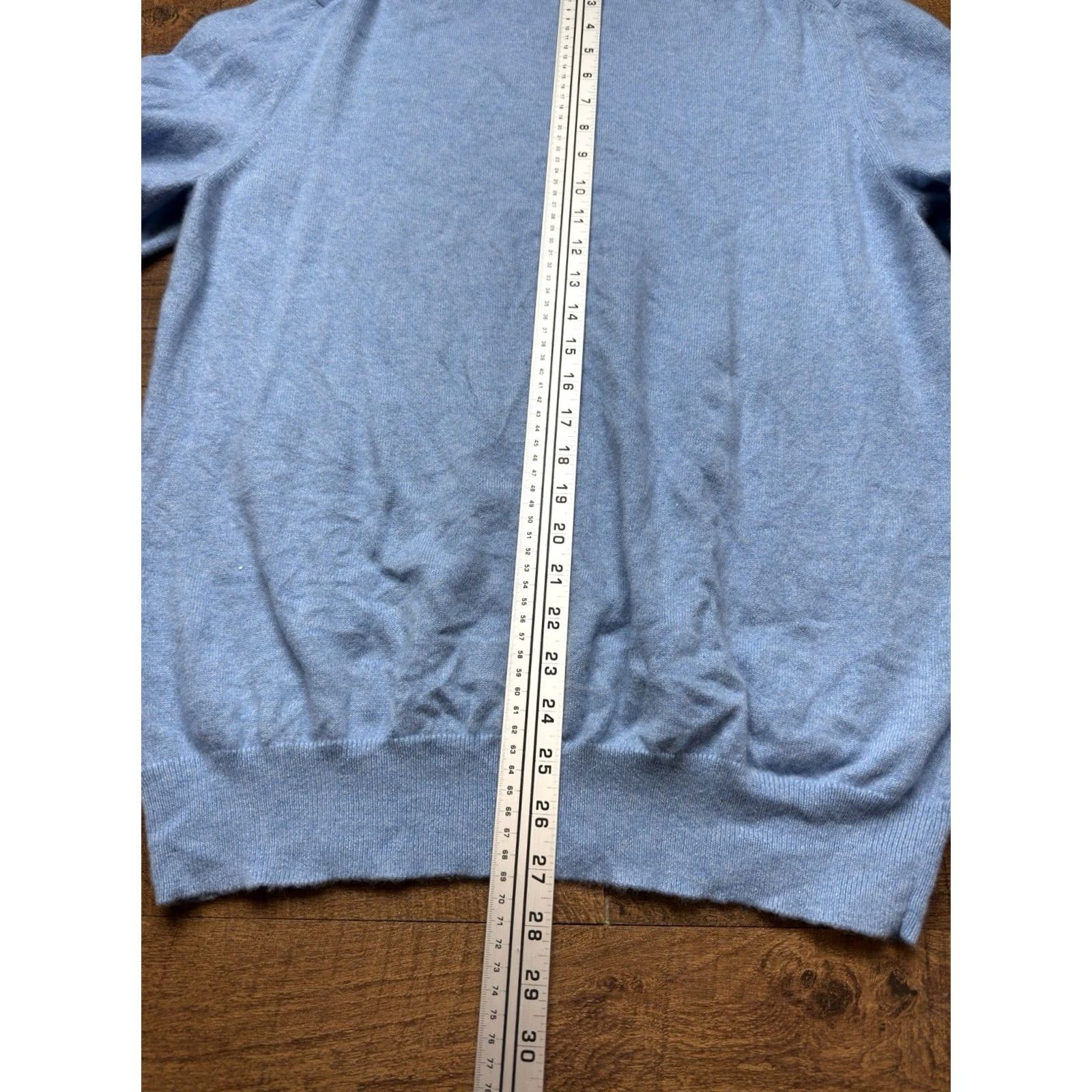 Vintage Black Brown 1826 Sweater Mens XL Blue Cashmere Light Neck Men Size Size US XL / EU 56 / 4 - 7 Thumbnail