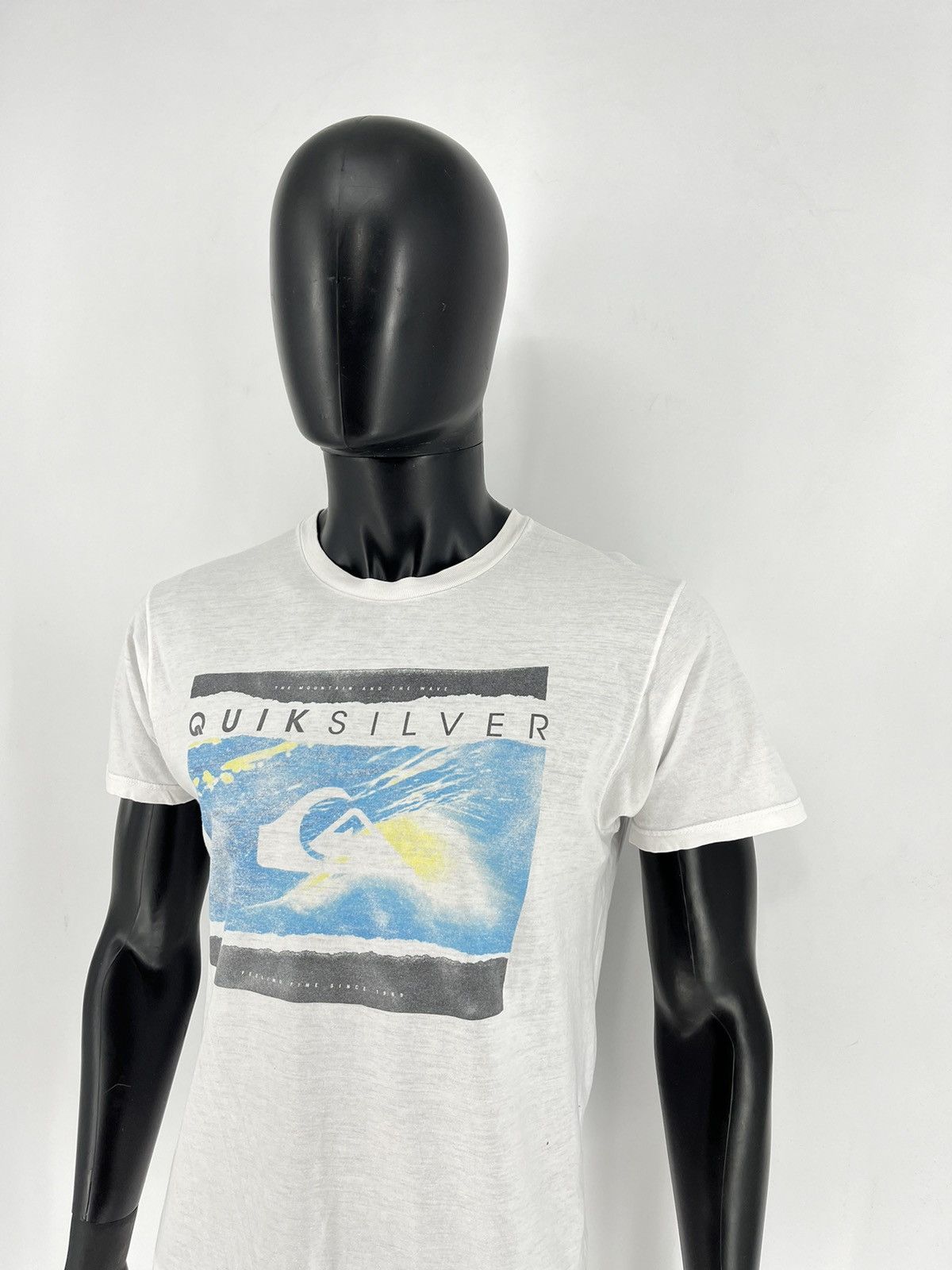 Other Vintage Quiksilver T-Shirt Medium Gray Surf Skateboard y2k Size US M / EU 48-50 / 2 - 4 Thumbnail
