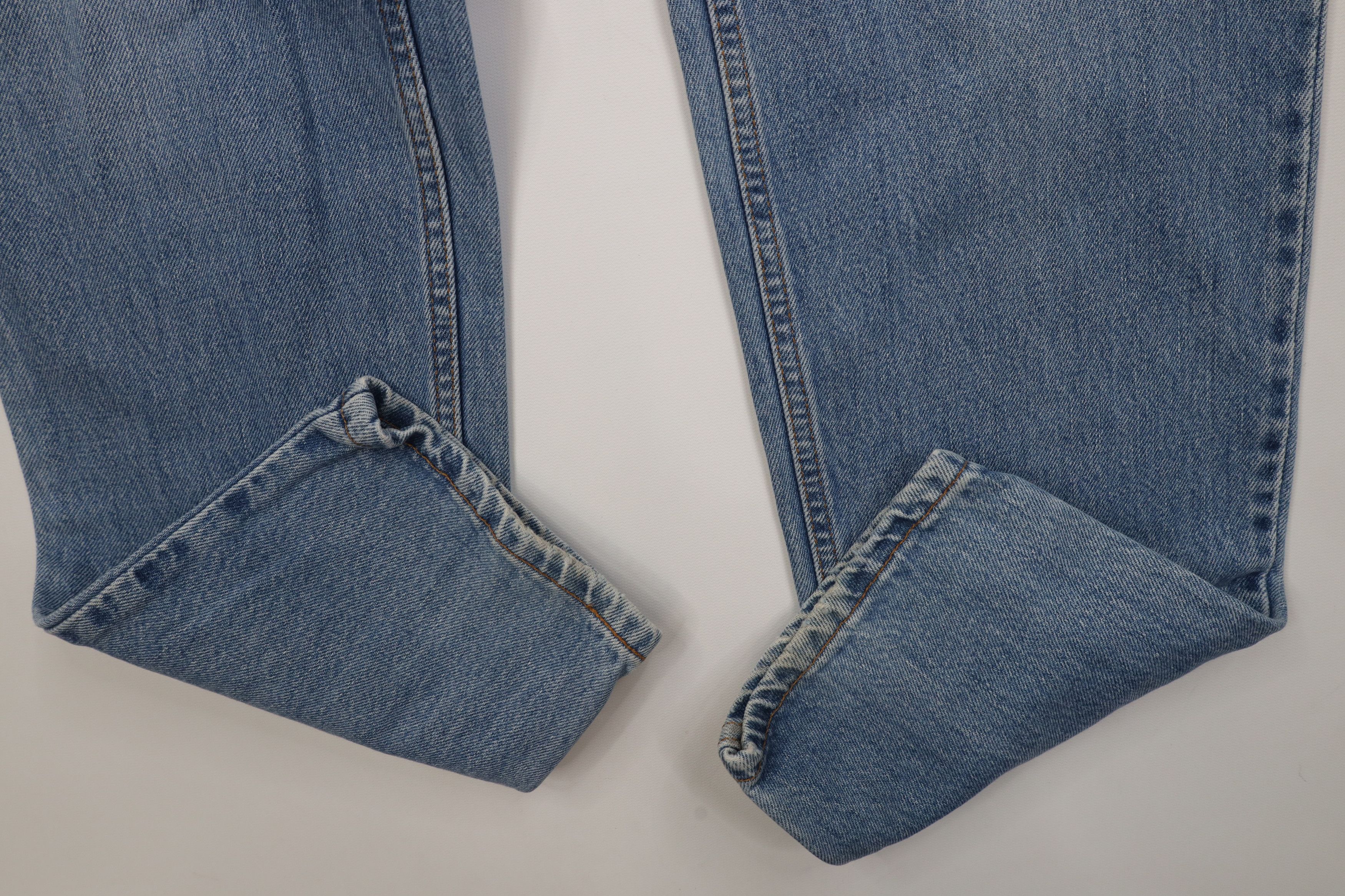 Levi's Vintage Y2K 2000 Levis 550 Juniors Long Tapered Leg Jeans Size 36" / US 14 / IT 50 - 5 Thumbnail