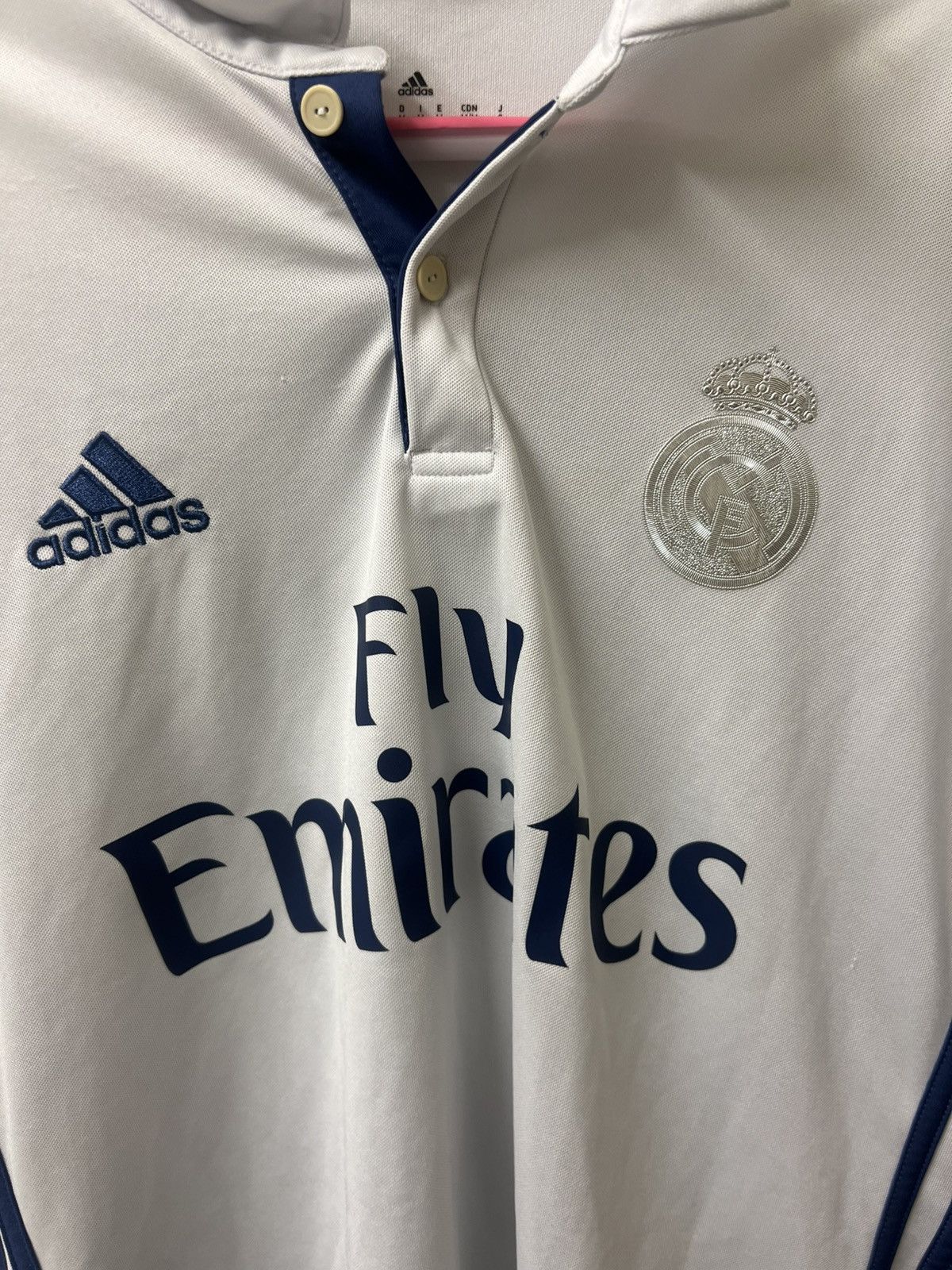 Adidas Ronaldo #7 Real Madrid 2016-17 Home Jersey Size US M / EU 48-50 / 2 - 2 Thumbnail