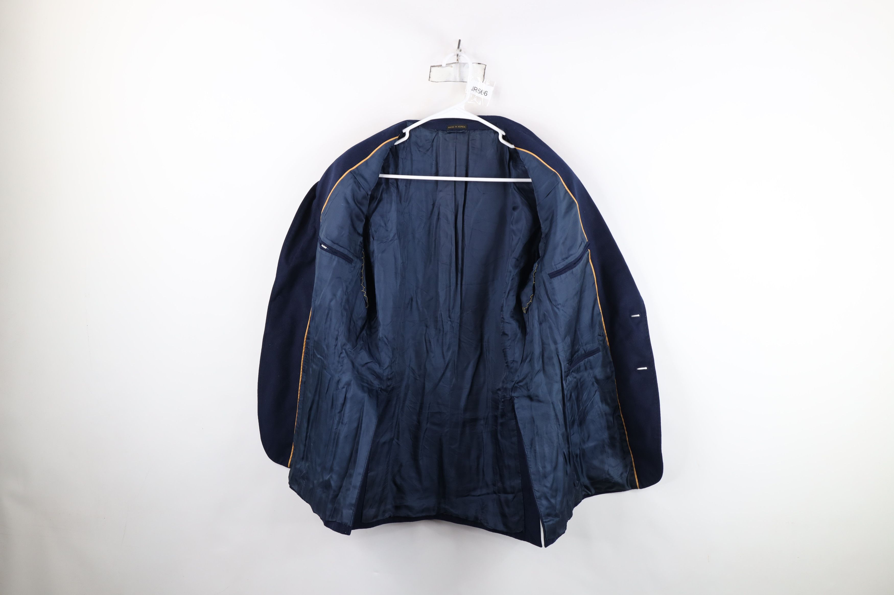 Vintage Vintage 70s Streetwear Cloth Suit Coat Blazer Jacket Blue Size US XXL / EU 58 / 5 - 10 Thumbnail