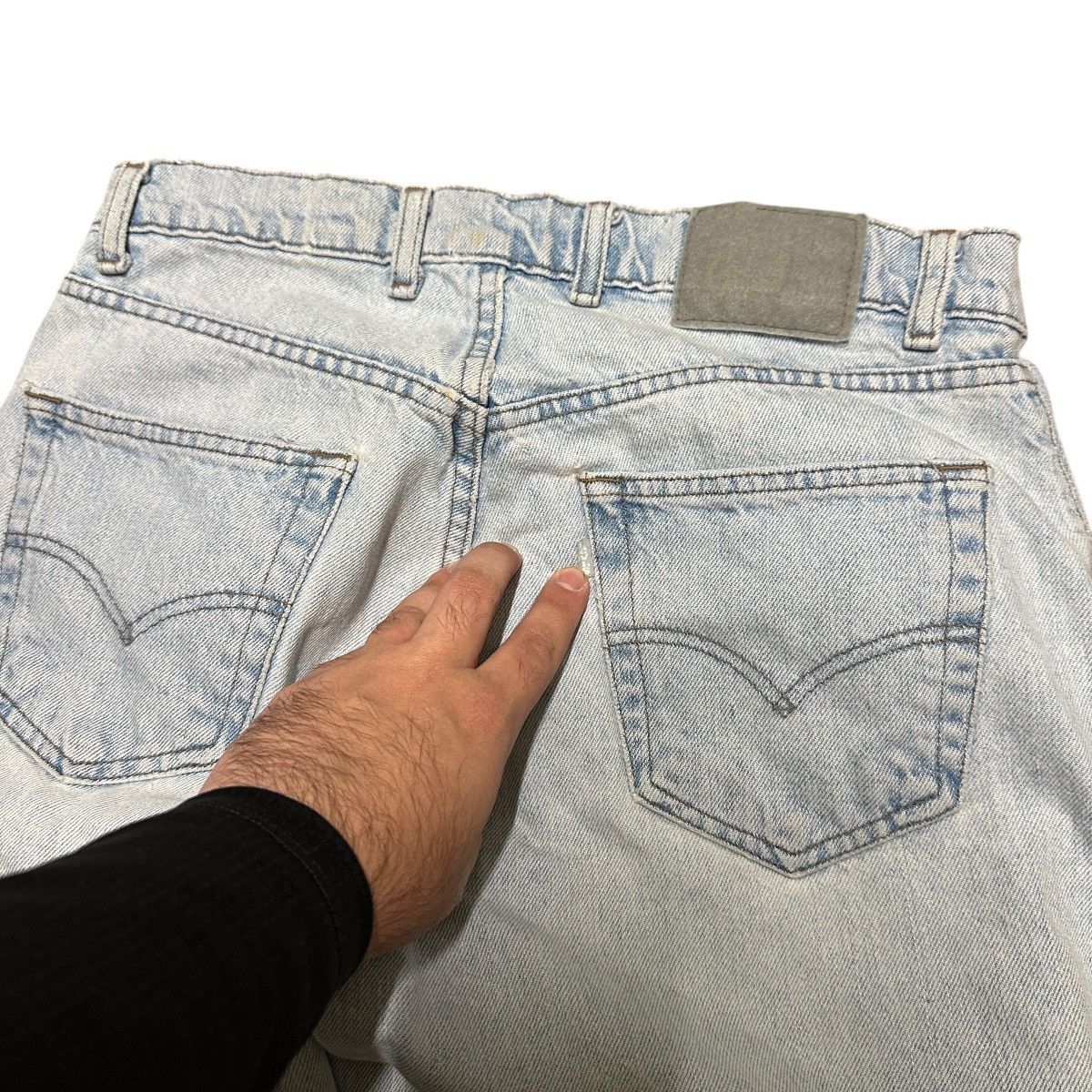 Levi's × Vintage Vintage 90s Levi’s Silvertab Baggy Purple Label Jeans Size US 33 - 8 Thumbnail