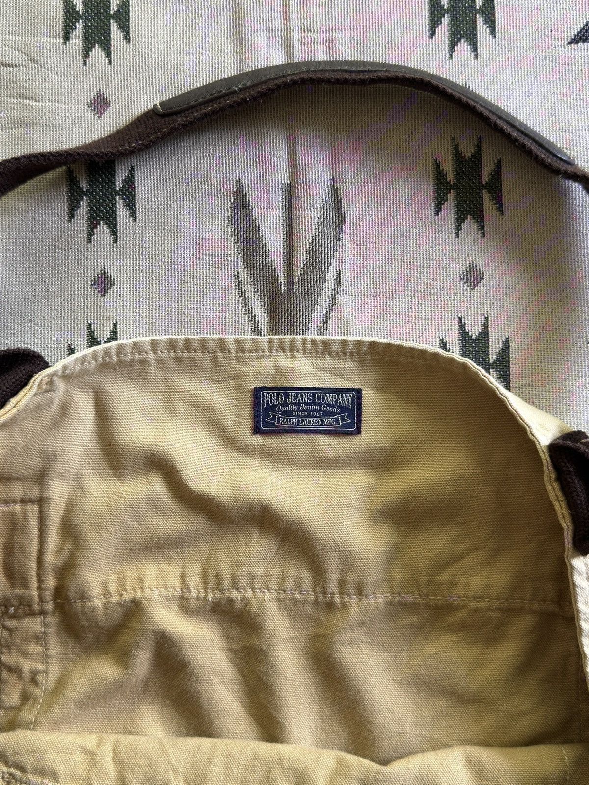 Polo Ralph Lauren Vintage 2000s Polo Ralph Lauren Totebag Size ONE SIZE - 3 Thumbnail