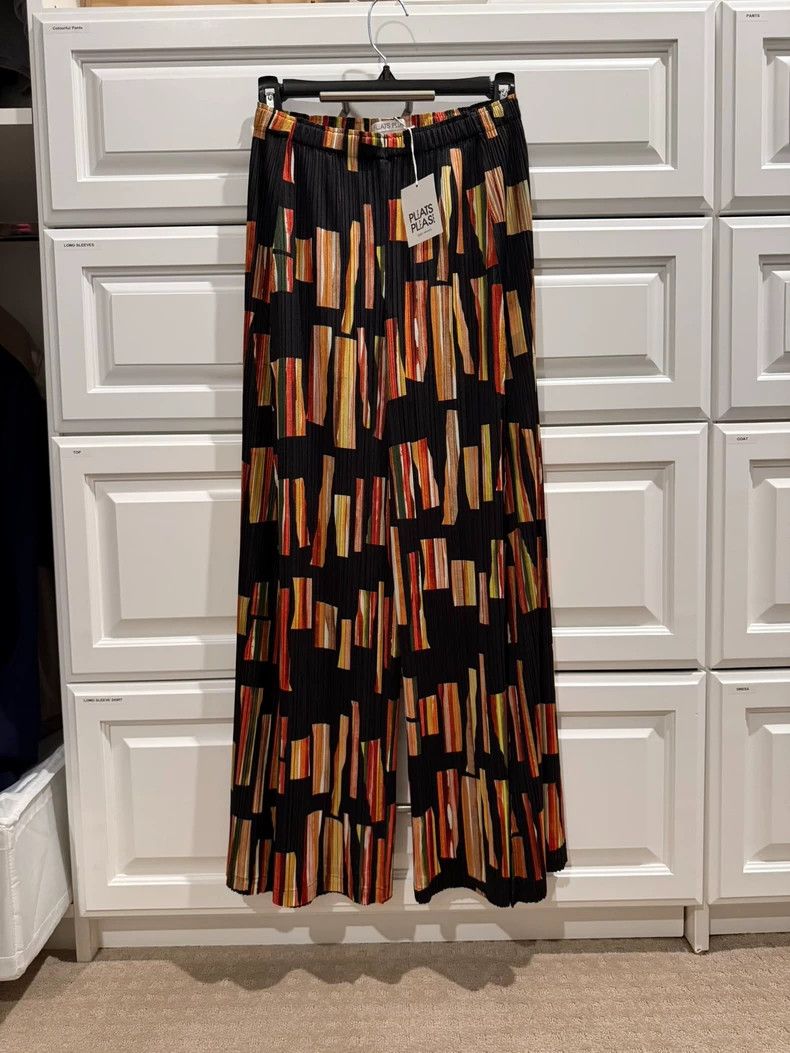 Issey Miyake Issey Miyake size:3 Library wide-leg pants Size 30" / US 8 / IT 44 - 1 Thumbnail