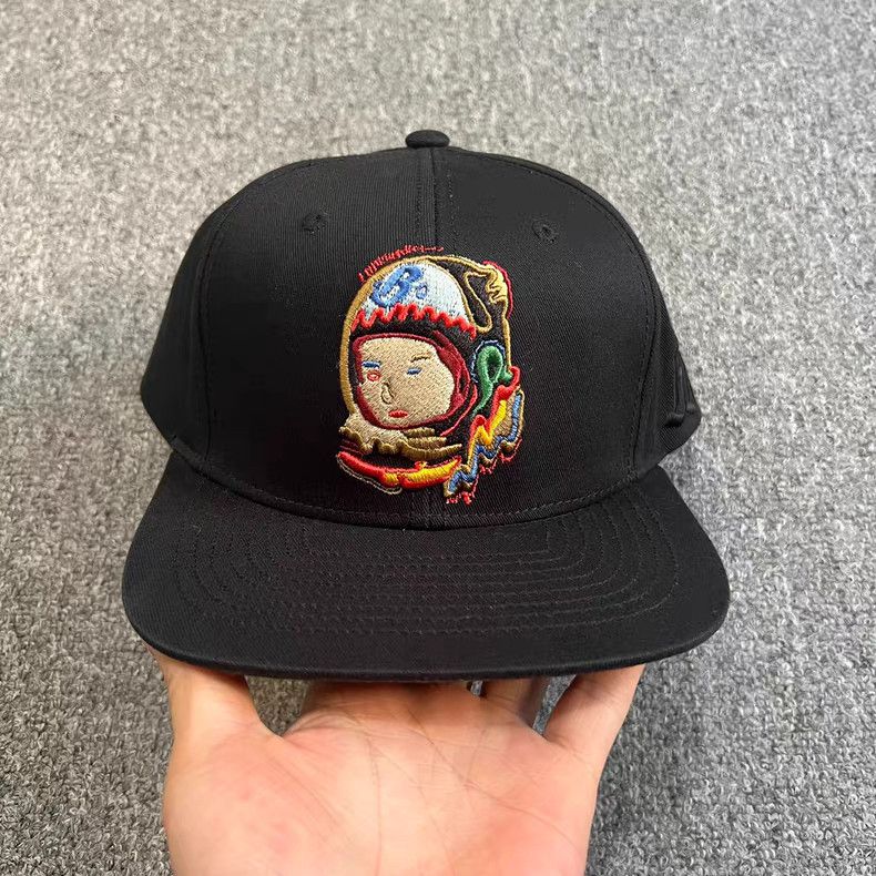 Billionaire Boys Club Embroidered Astronaut Helmet Flat Brim Baseball Cap Q7 Size ONE SIZE - 1 Thumbnail