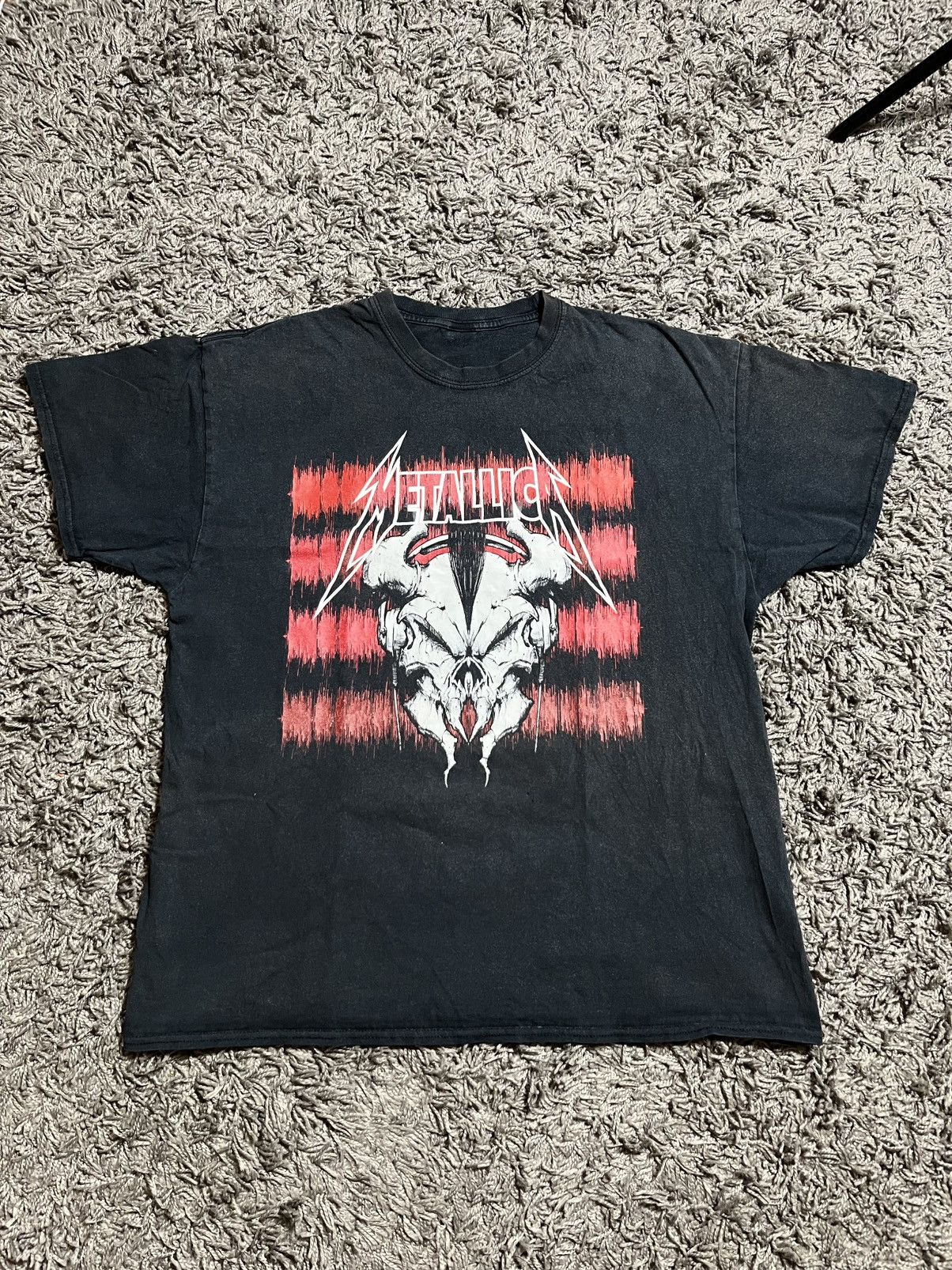 Metallica METALLICA VINTAGE FADED Y2K TOUR COTTON TEE Size US L / EU 52-54 / 3 - 1 Thumbnail