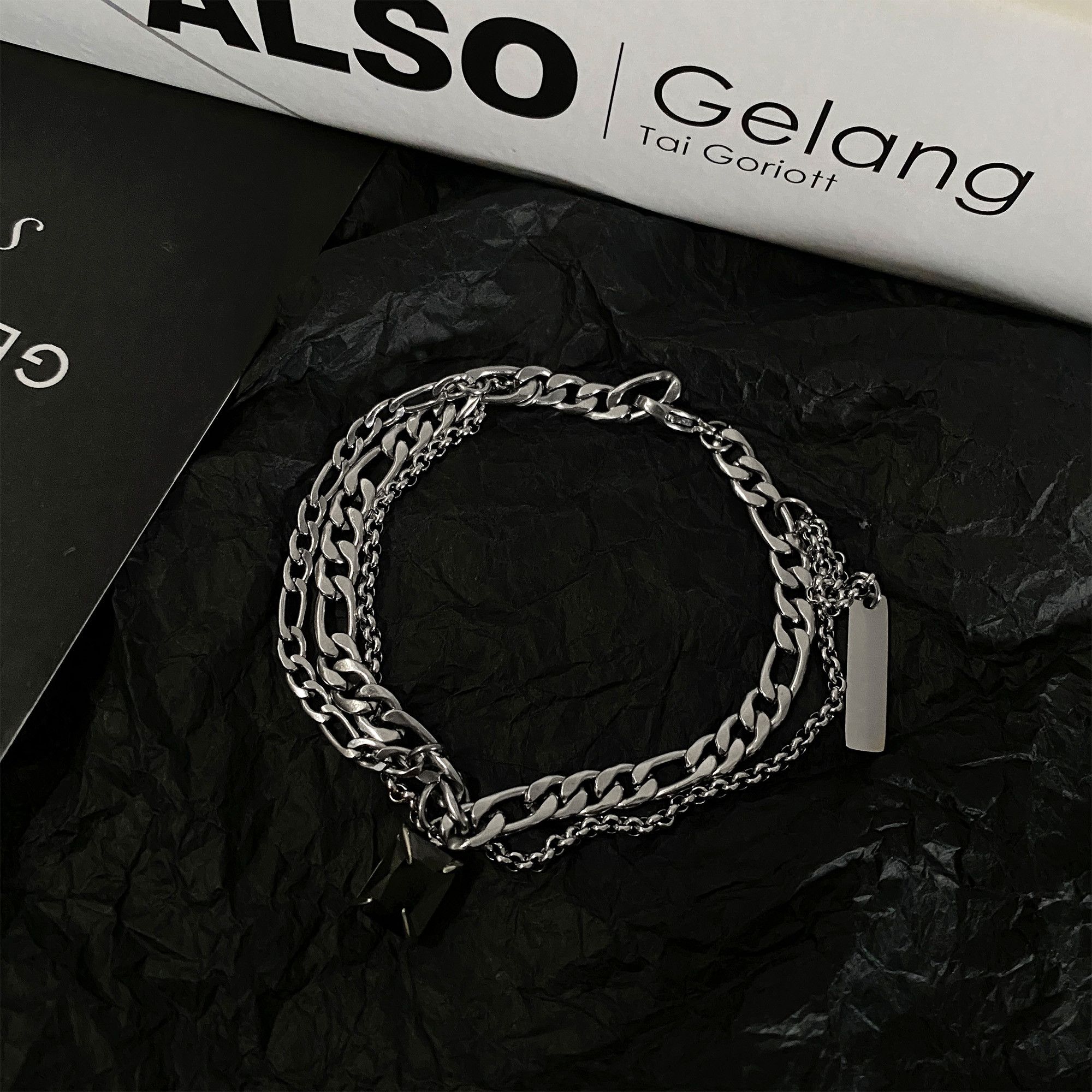 Jewelry Vibe Bracelet Y2K Punk Chain Gotch Bracelets Chains Size ONE SIZE - 2 Thumbnail