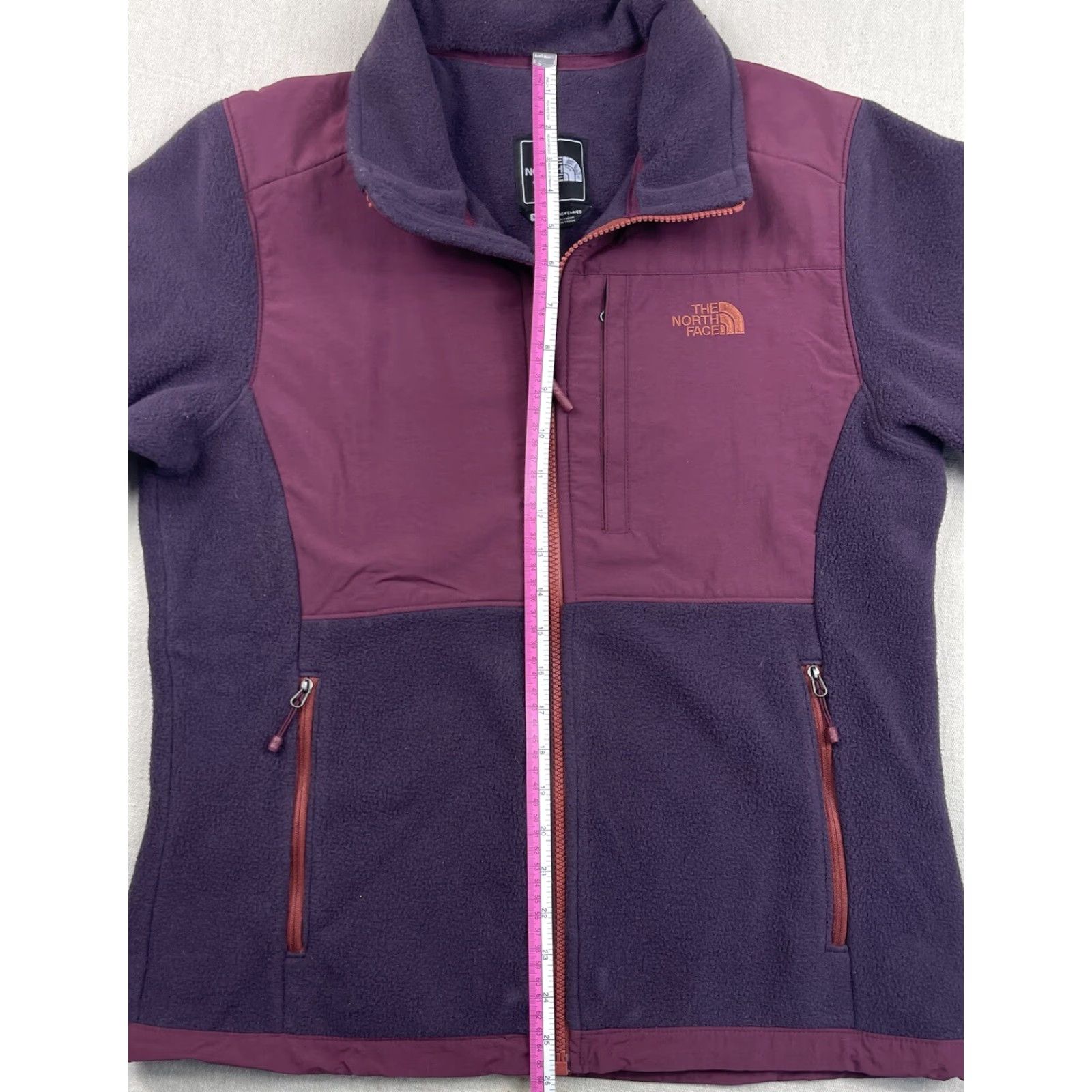 The North Face VINTAGE The North Face Denali Fleece Jacket Womens Size Medium Full Zip Ski Purple Size M / US 6-8 / IT 42-44 - 6 Thumbnail