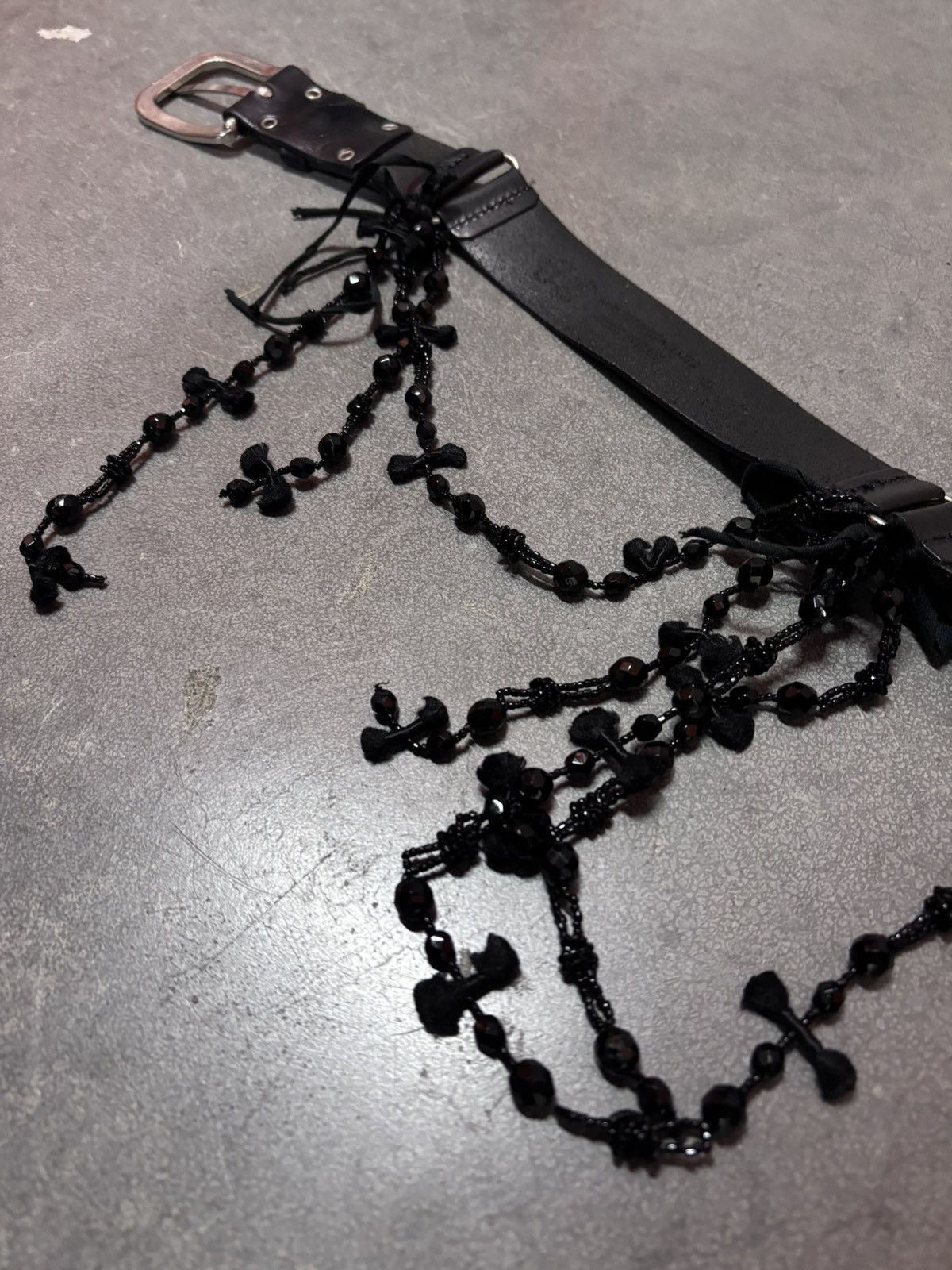 Ann Demeulemeester Ann Demeulemeester F/W 2005 beaded rosary chain belt Size ONE SIZE - 4 Thumbnail
