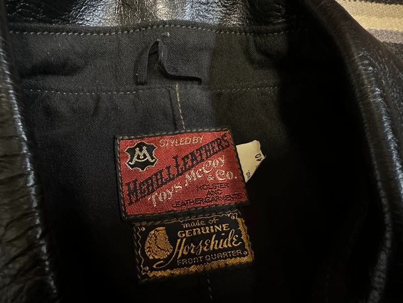 The Real McCoy's the real mccoys Size 40Leather Jacket, Conductor's Horse Le Size US L / EU 52-54 / 3 - 2 Thumbnail