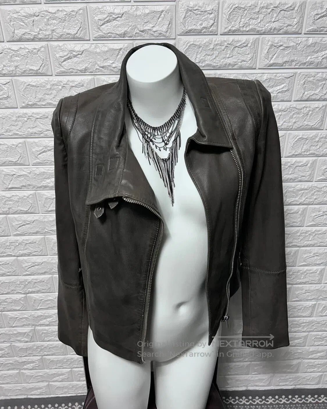 Vintage Vintage Houston Leather Jacket. Size US S / EU 44-46 / 1 - 5 Thumbnail