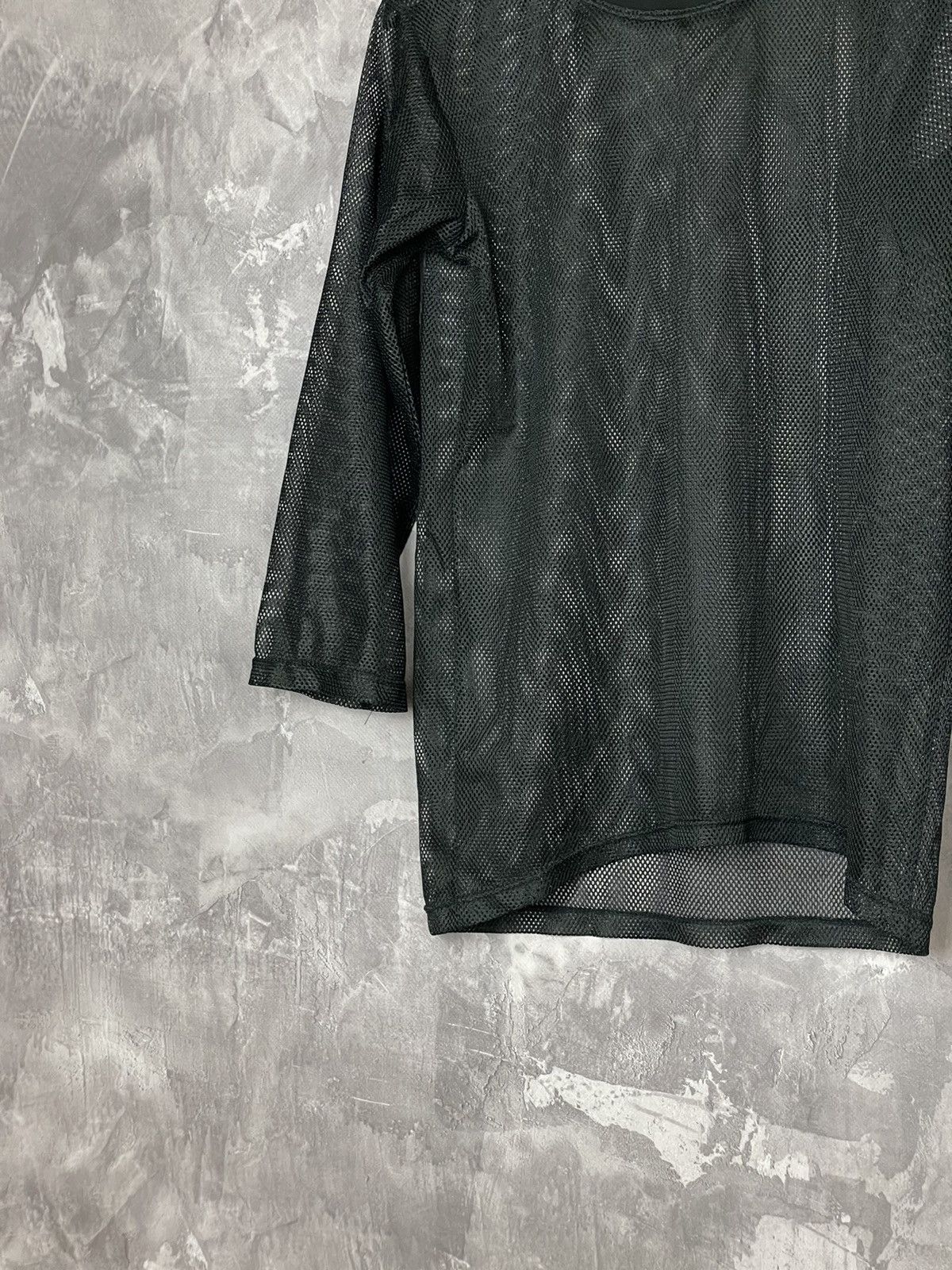 Japanese Brand × Vintage vintage y2k Fang Tribal Goth Mesh Sheer Long-Sleeve womens m Size M / US 6-8 / IT 42-44 - 5 Thumbnail