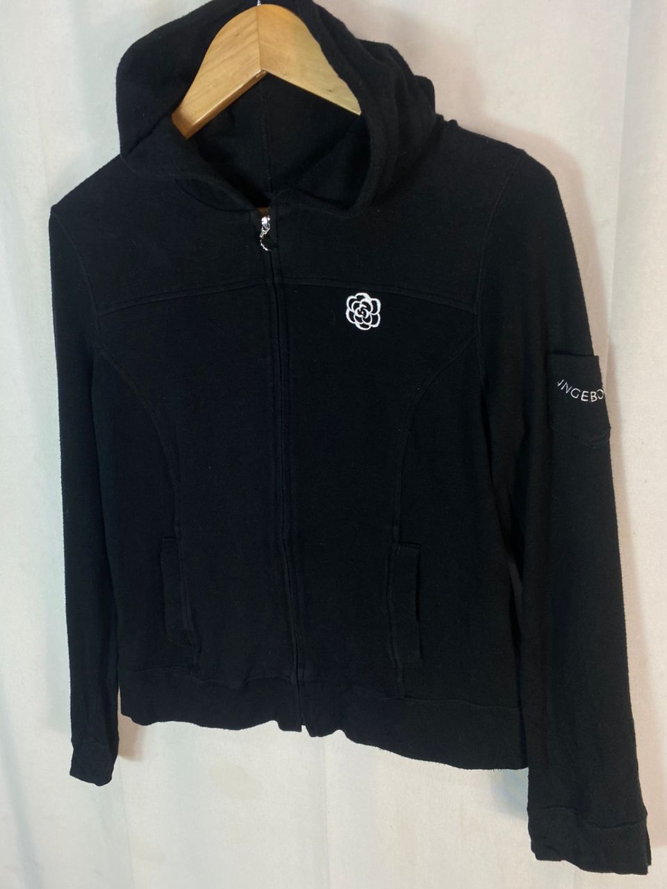 Japanese Brand Ingeborg croptop zipper hoodie Size S / US 4 / IT 40 - 3 Thumbnail