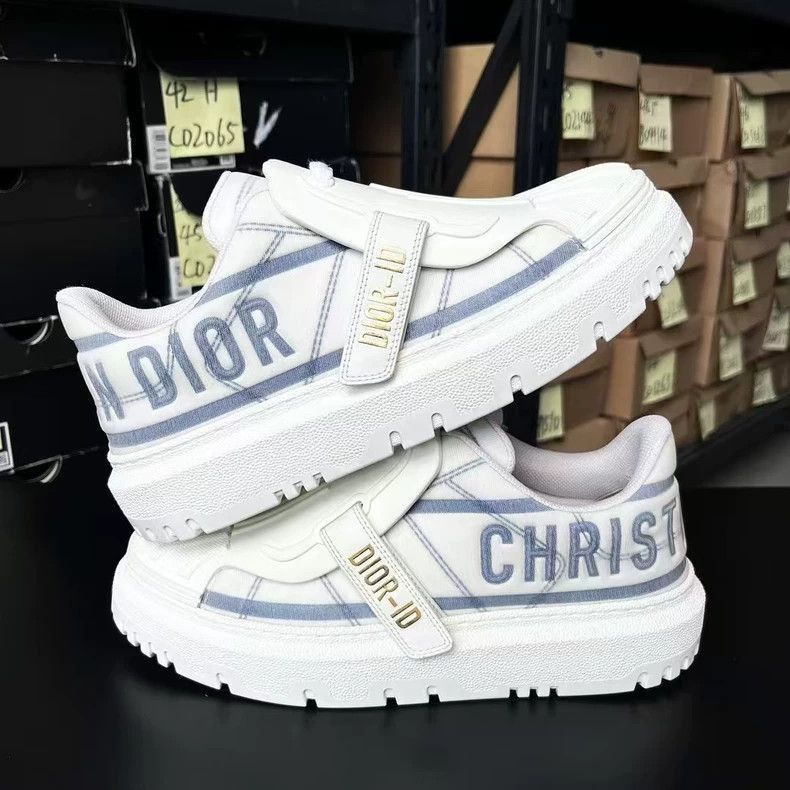 Dior Dior ID Shell Sneakers Size 37-2506 Size US 5 / EU 37 - 2 Thumbnail