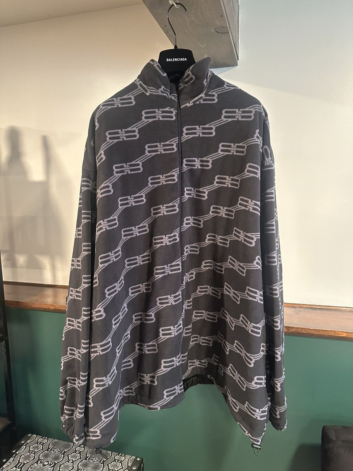 Balenciaga Balenciaga BB Monogram Light Fleece Size US M / EU 48-50 / 2 - 1 Thumbnail