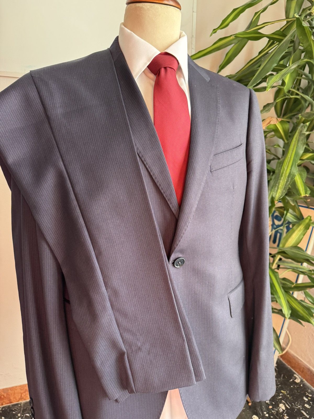 Armani Collezioni Armani collezioni 52 blue suit Size 52R - 6 Thumbnail