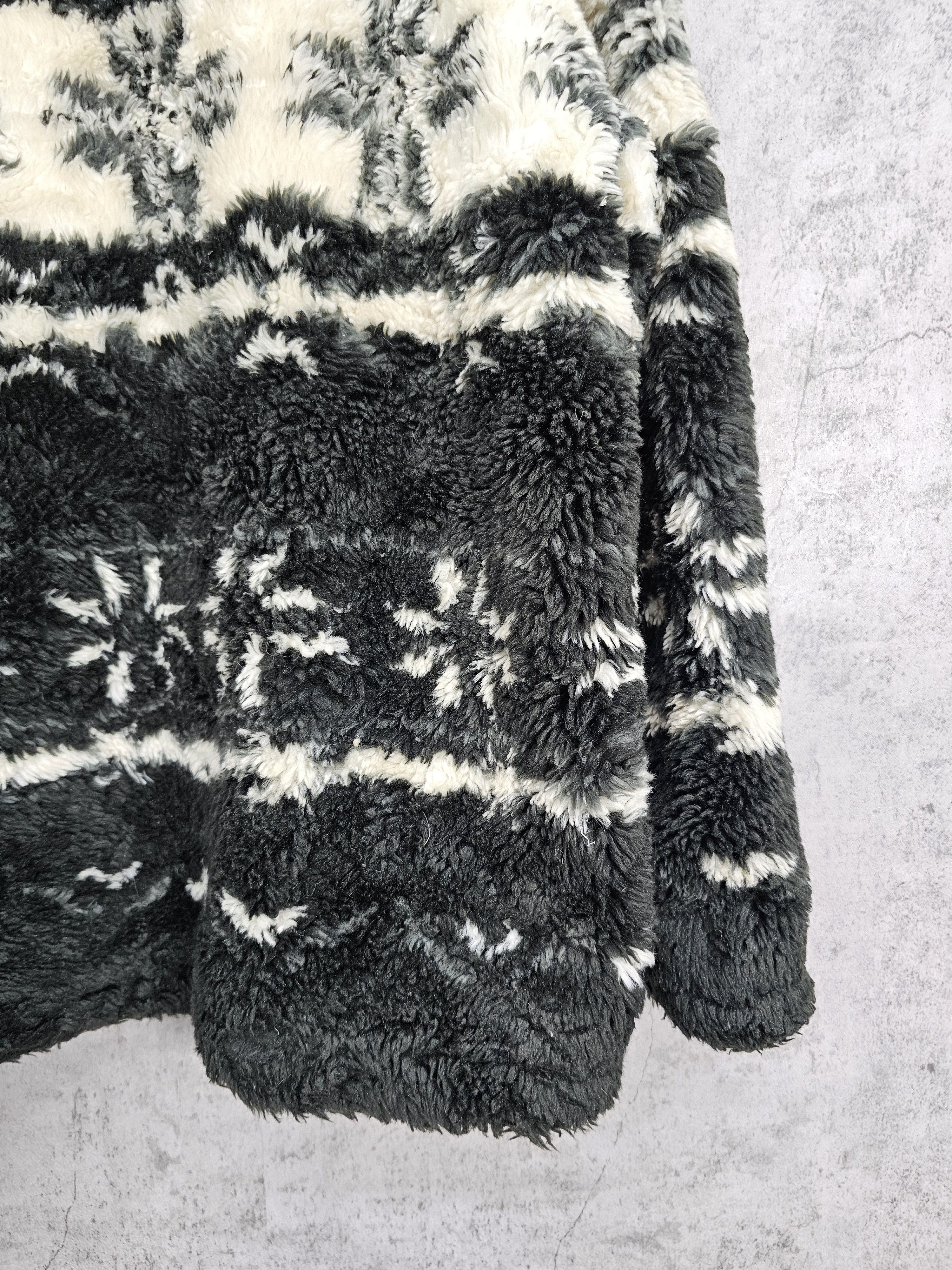 Japanese Brand Vintage Style SANSY DAISY Fur Fleece Heavy Jacket J0041 Size US M / EU 48-50 / 2 - 4 Thumbnail