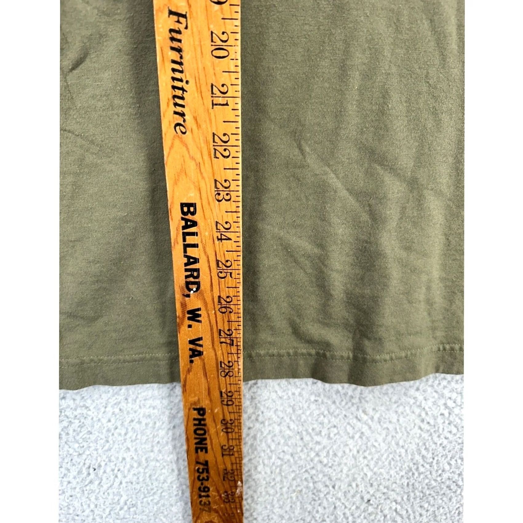 Duluth Trading Company Duluth Trading Co. Shirt Mens Small Long Sleeve Crew Neck Olive Graphic Print Tee NEW A45 Size US S / EU 44-46 / 1 - 7 Thumbnail