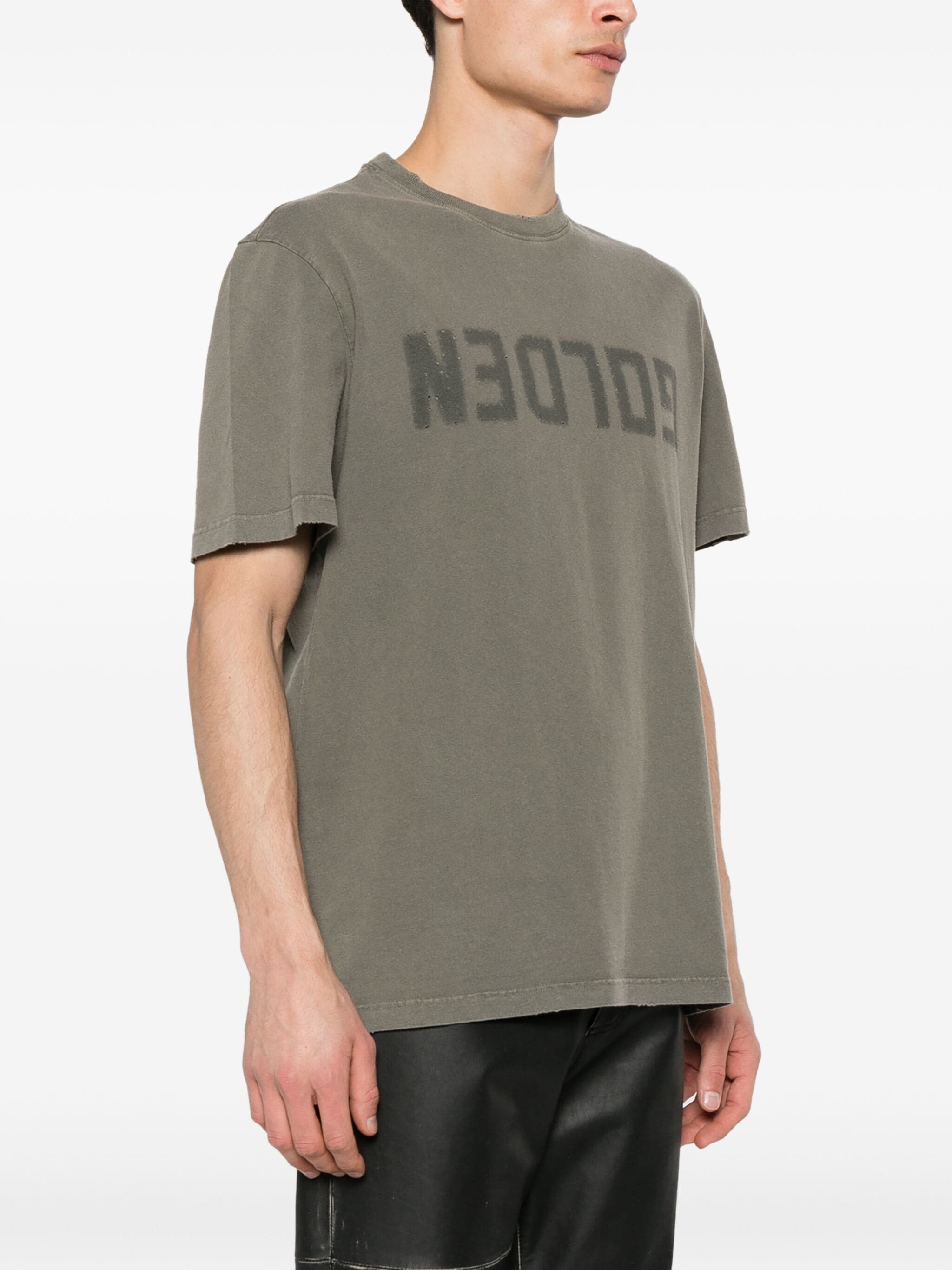 Golden Goose o1s22i1n1224 T-Shirt in Green Size US L / EU 52-54 / 3 - 2 Thumbnail