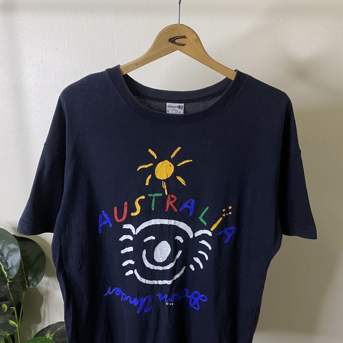 Vintage 2000s Down Under by Ken Done Artwork Art T Shirt Size US L / EU 52-54 / 3 - 2 Thumbnail