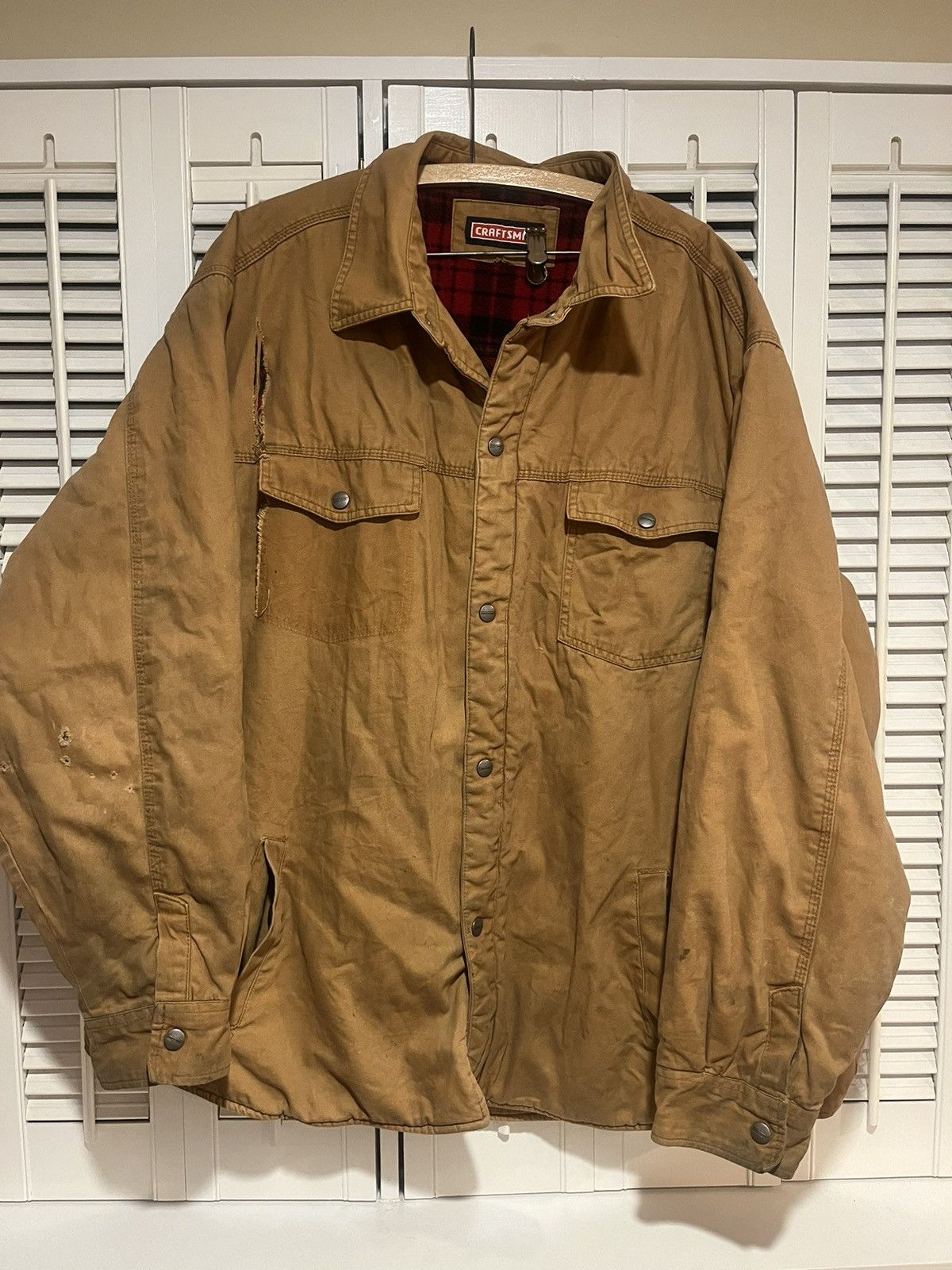 Carhartt Carhartt Type Brown Detroit Work Wear Jacket XL Size US XL / EU 56 / 4 - 1 Thumbnail