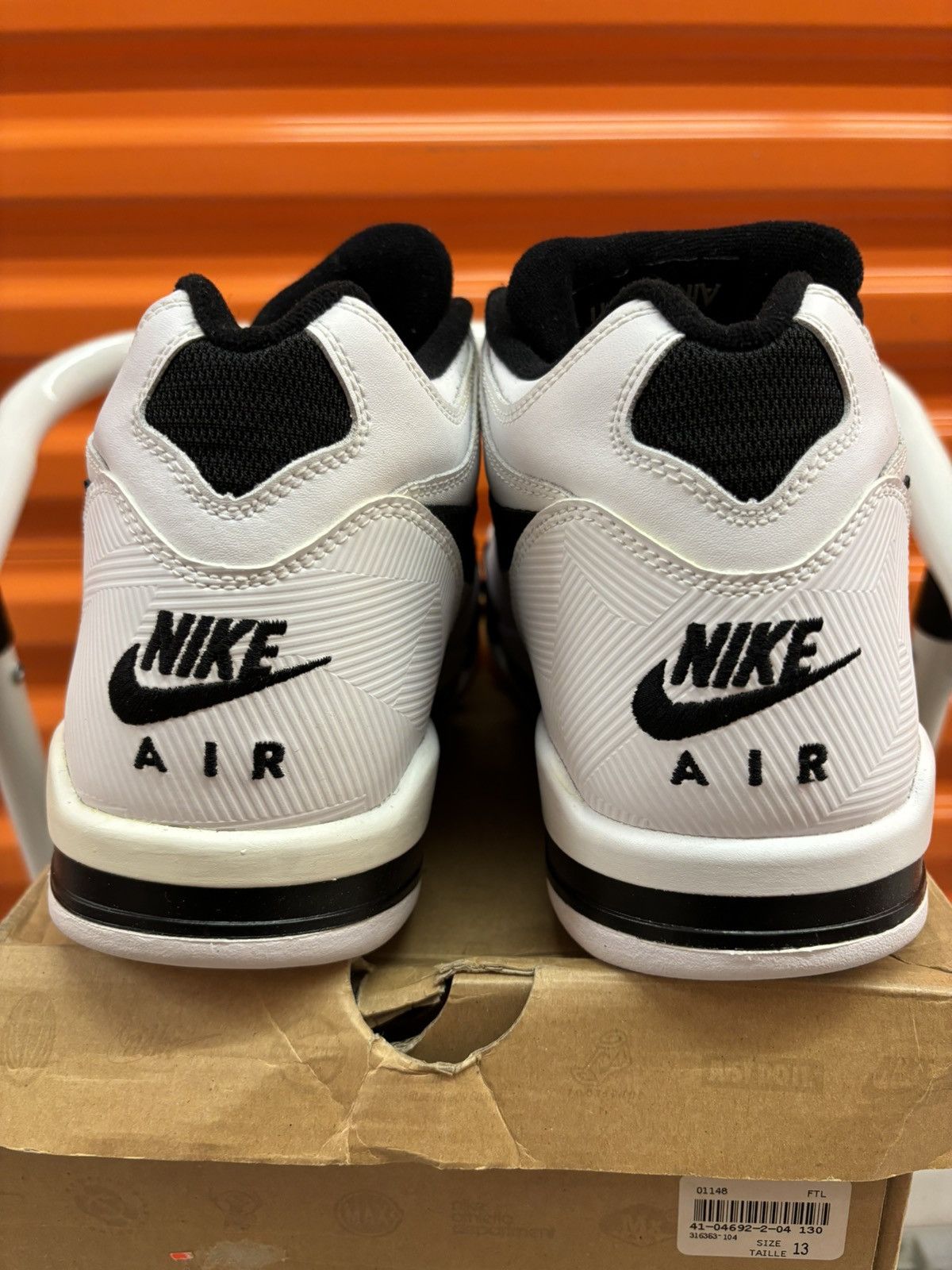 Nike × Vintage ***FINAL DROP***RARE 2008 NIKE AIR FLIGHT 89 QS TITULARES 13 Size US 13 / EU 46 - 8 Thumbnail