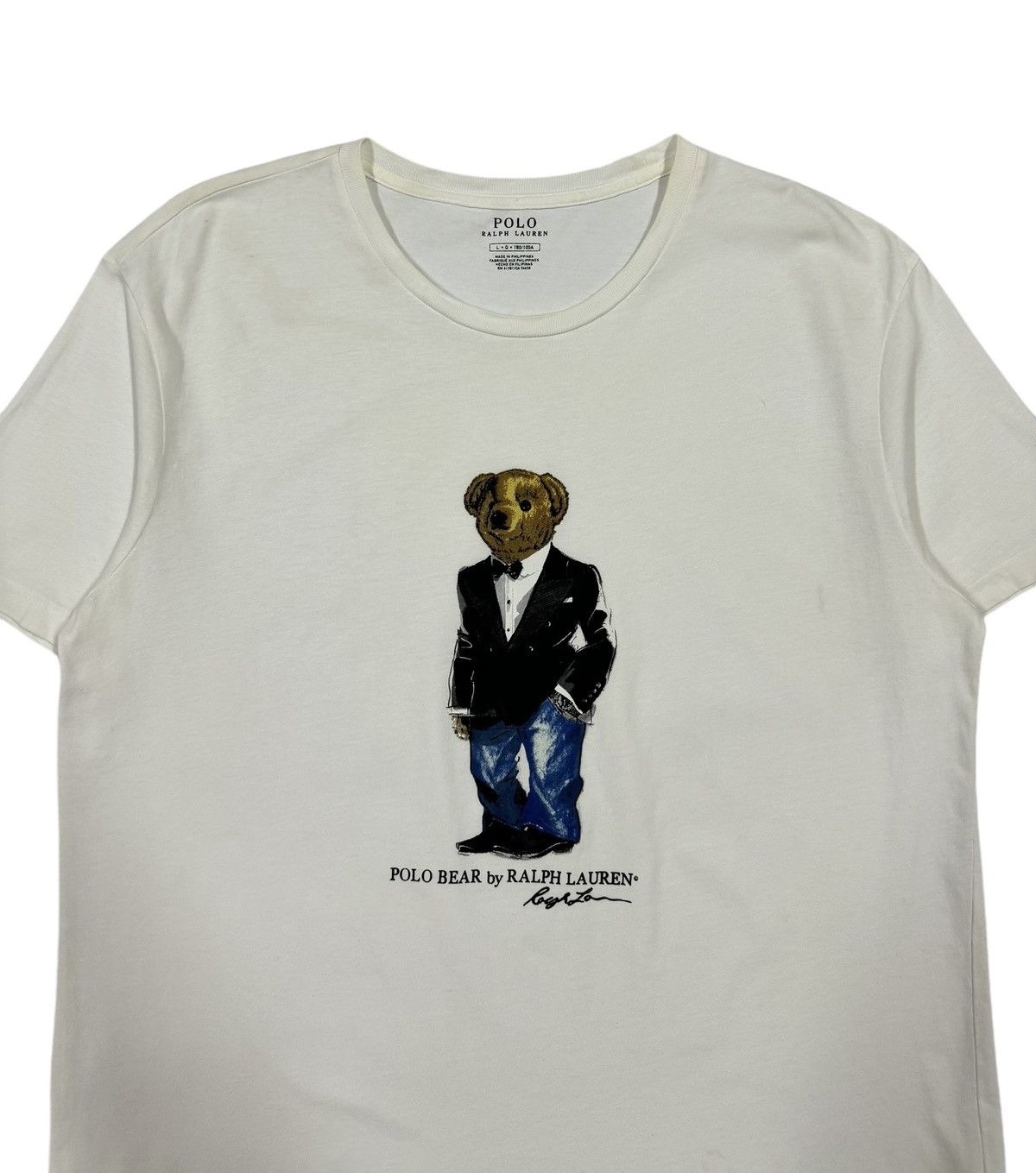 Polo Ralph Lauren × RRL Ralph Lauren Polo Ralph Lauren By Polo Bear Tee Size US L / EU 52-54 / 3 - 3 Thumbnail