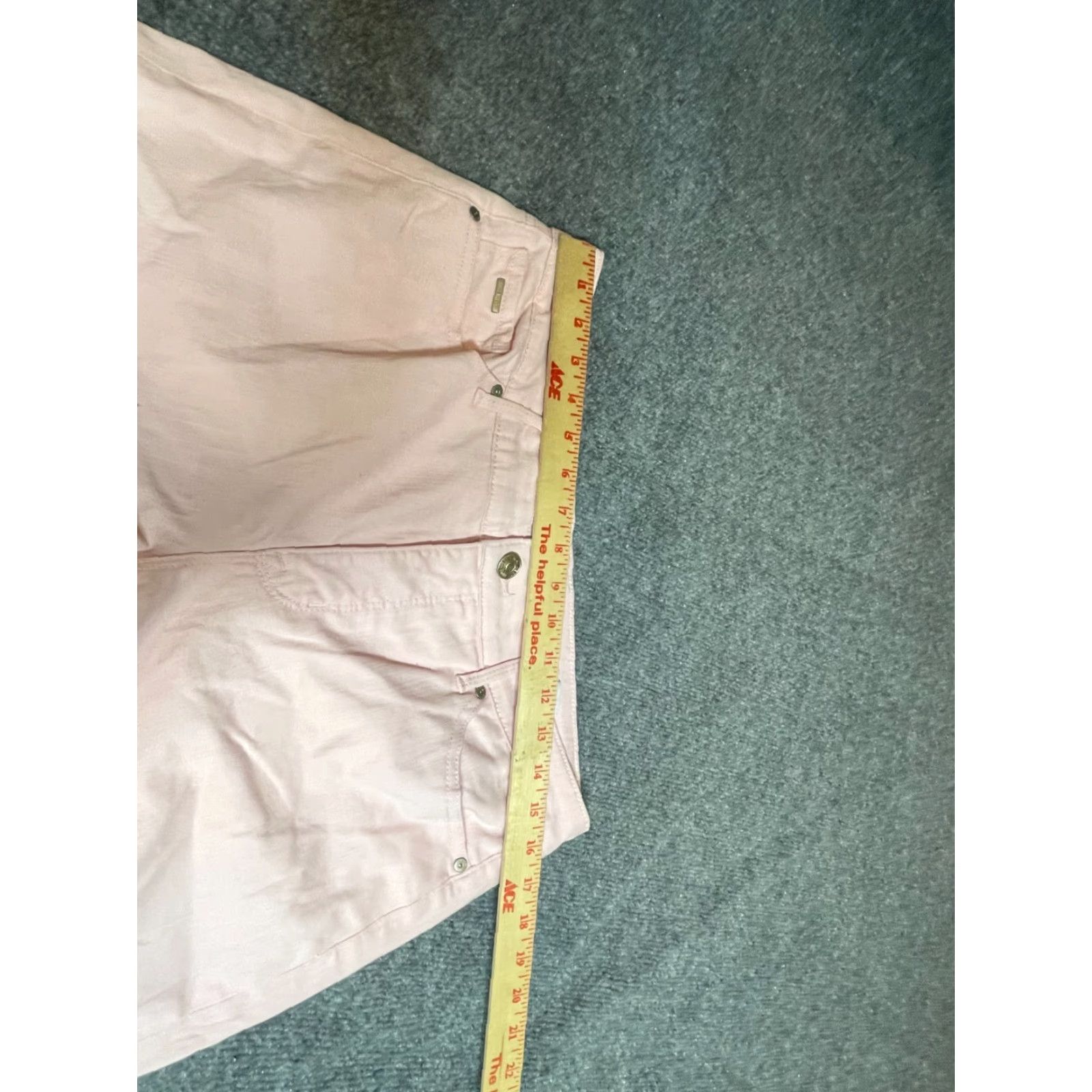 Nine West Nine West Pants Capris Jeans Womens Size 12 Pink Denim Capri Womens 12 Pink Jeans Capris Nine West Women Regular Solid Vintage No Ladies Womens Size 34" / US 12 / IT 48 - 3 Thumbnail
