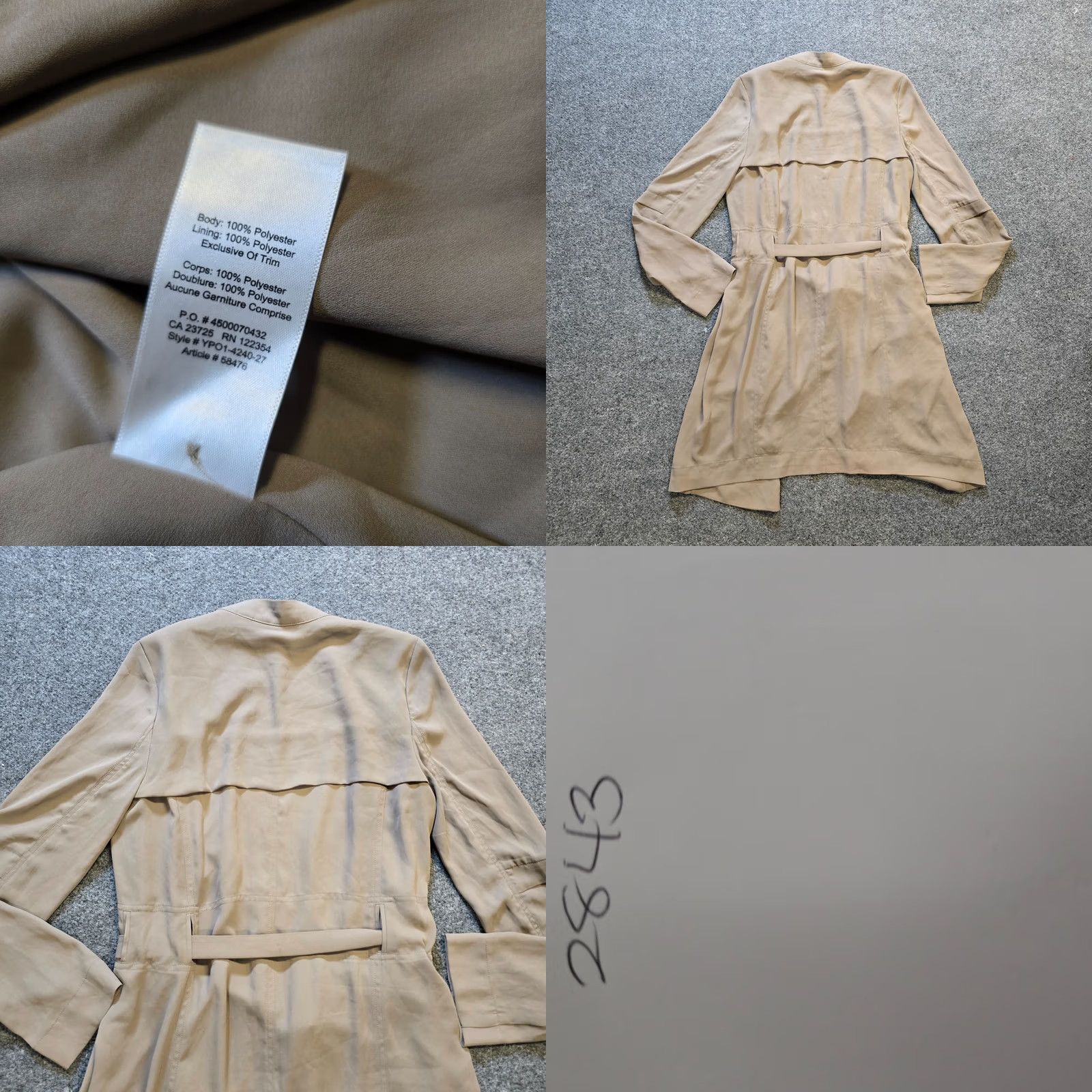 Aritzia VINTAGE? No. (Answer must be title only) Size XS / US 0-2 / IT 36-38 - 8 Thumbnail